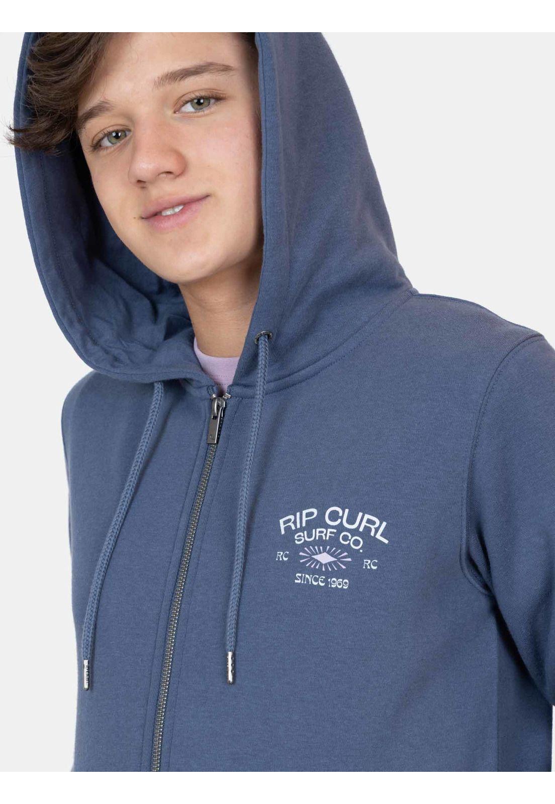 Poleron FZ Suntrail Azul Infantil Rip Curl-2
