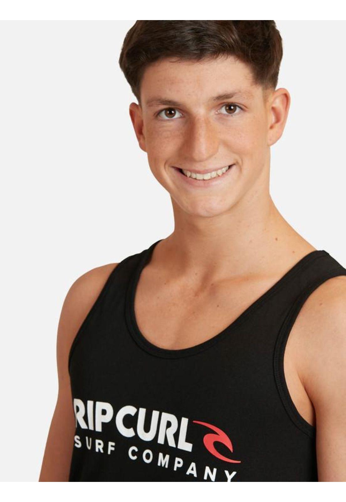 Polera S/M Negro Juvenil Hombre Ripcurl-2