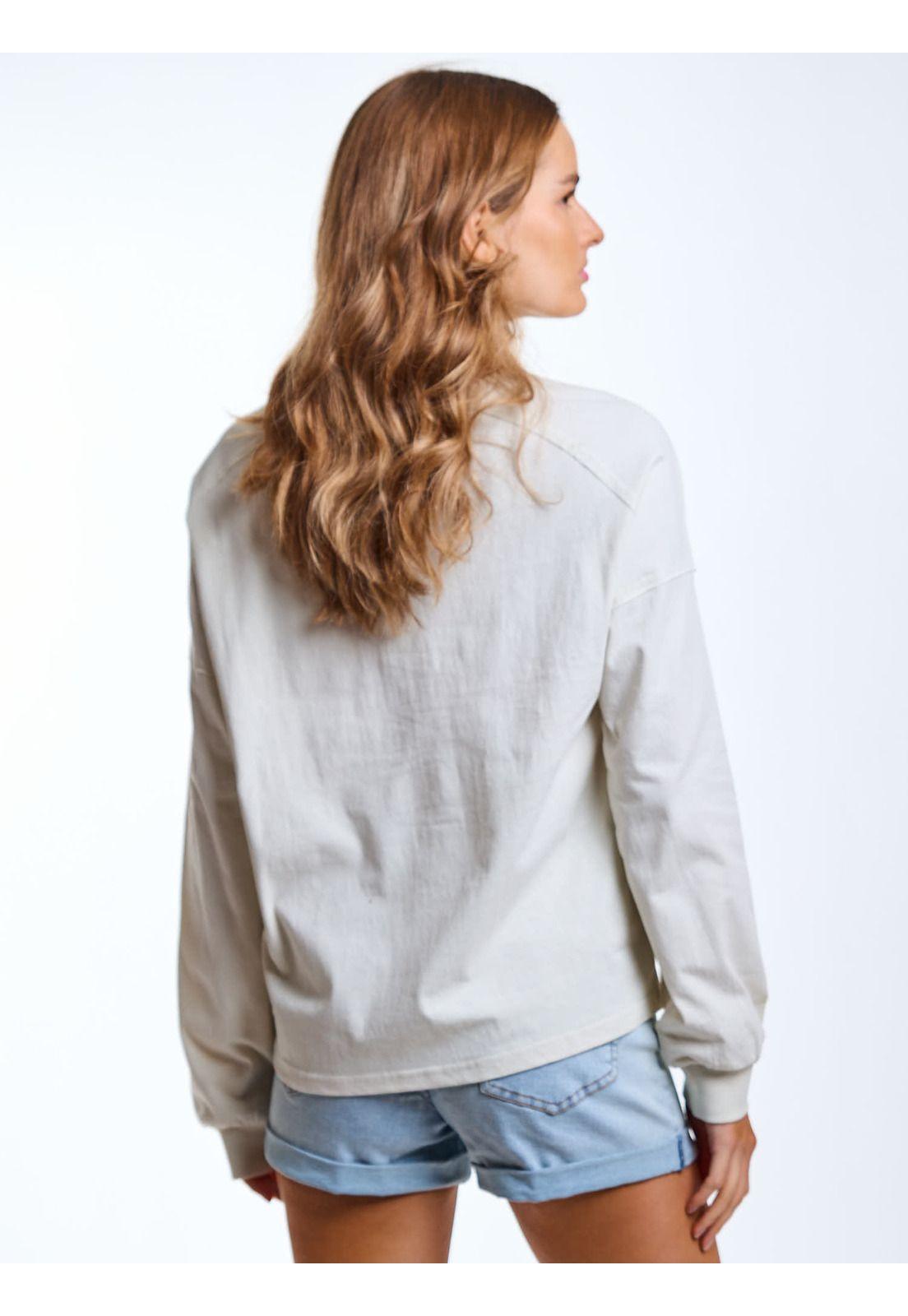 Polera ML Sorae Beige Mujer Rip Curl-2