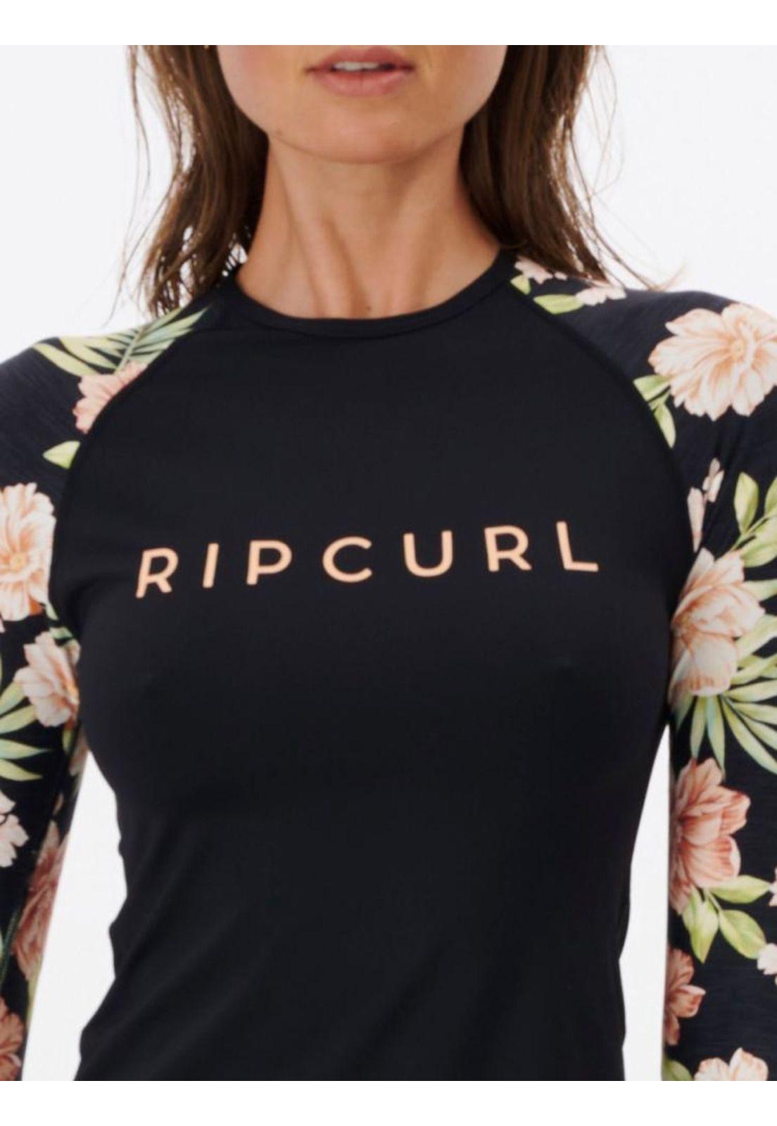 Polera SOL SEEKER RELAXED LONG SLEEVE Mujer Negro Rip Curl-4