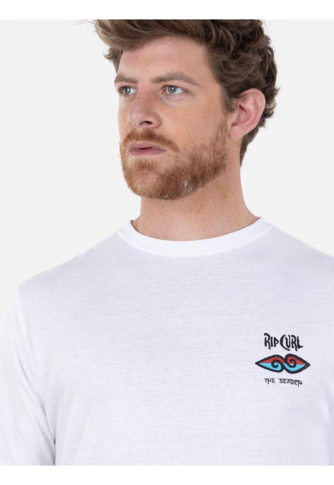 Polera The search rc SS TEE Hombre Blanco Rip Curl-1