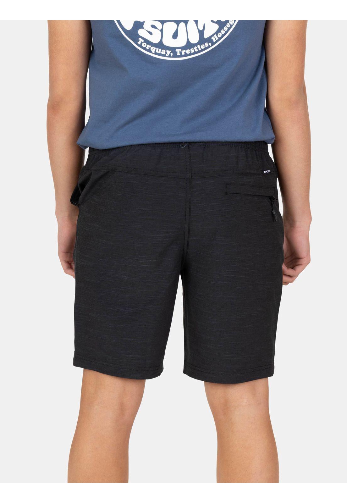 Bermuda Tidespot Negro Infantil Rip Curl-1