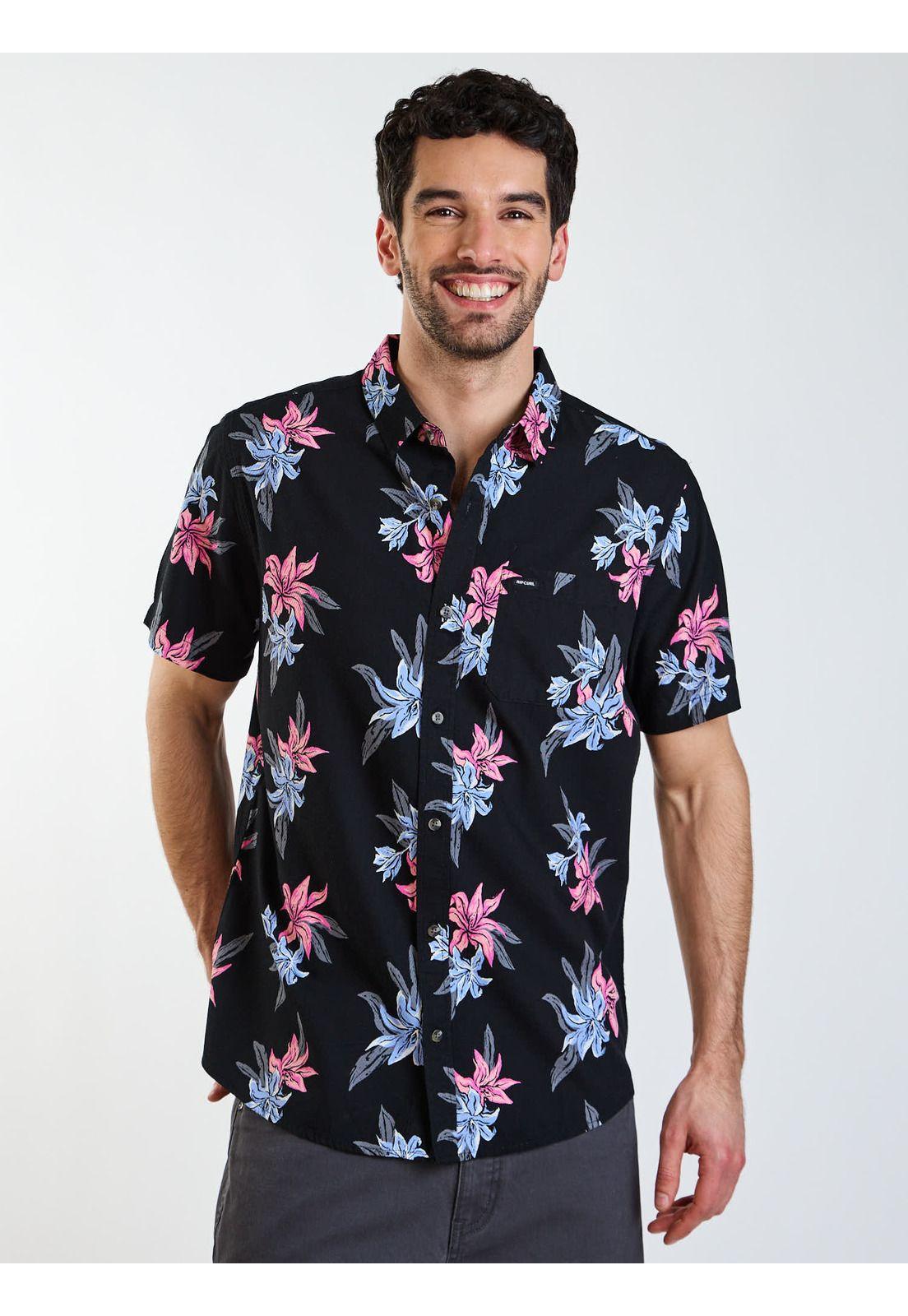 Camisa MC Atlas Multicolor Hombre Rip Curl-0