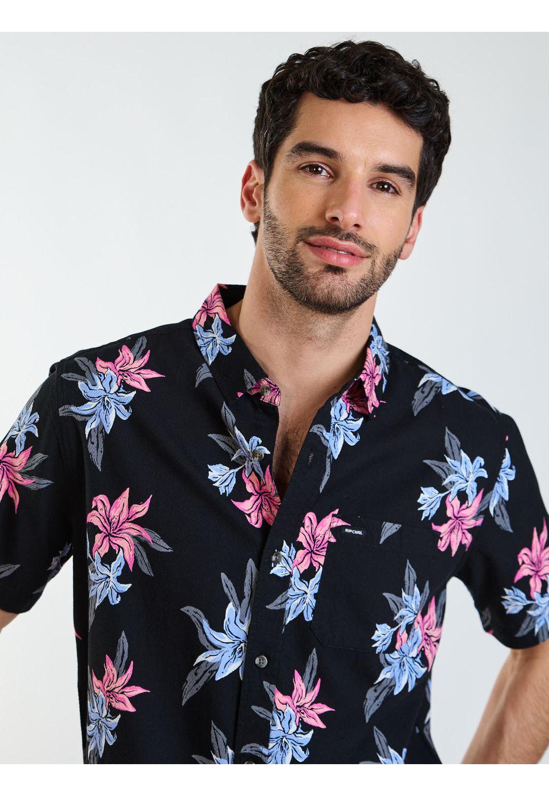 Camisa MC Atlas Multicolor Hombre Rip Curl-3