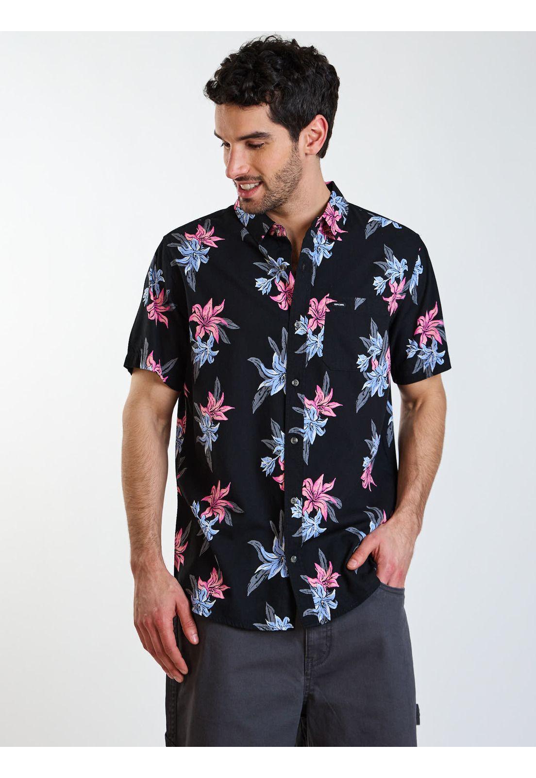 Camisa MC Atlas Multicolor Hombre Rip Curl-5