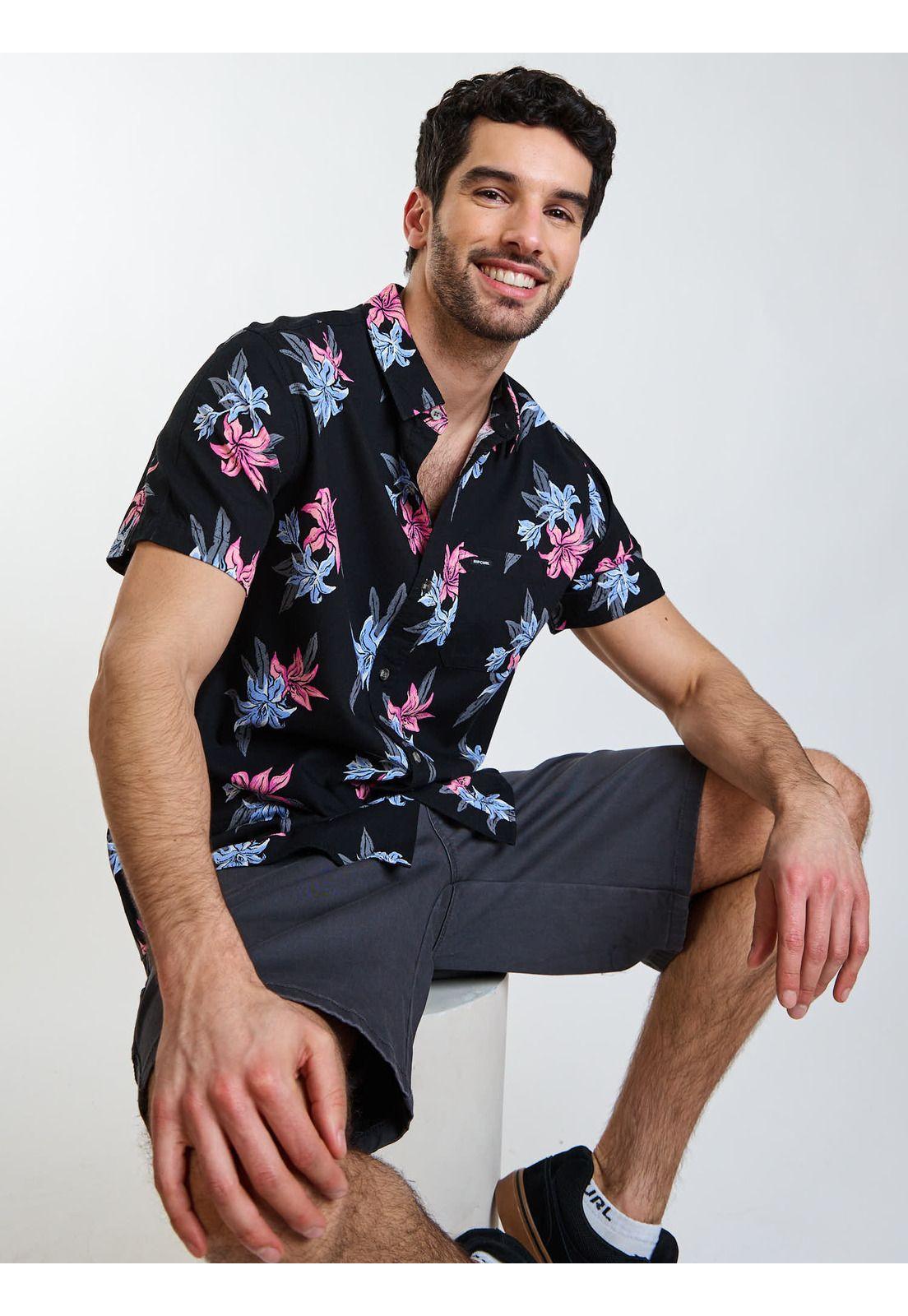 Camisa MC Atlas Multicolor Hombre Rip Curl-6