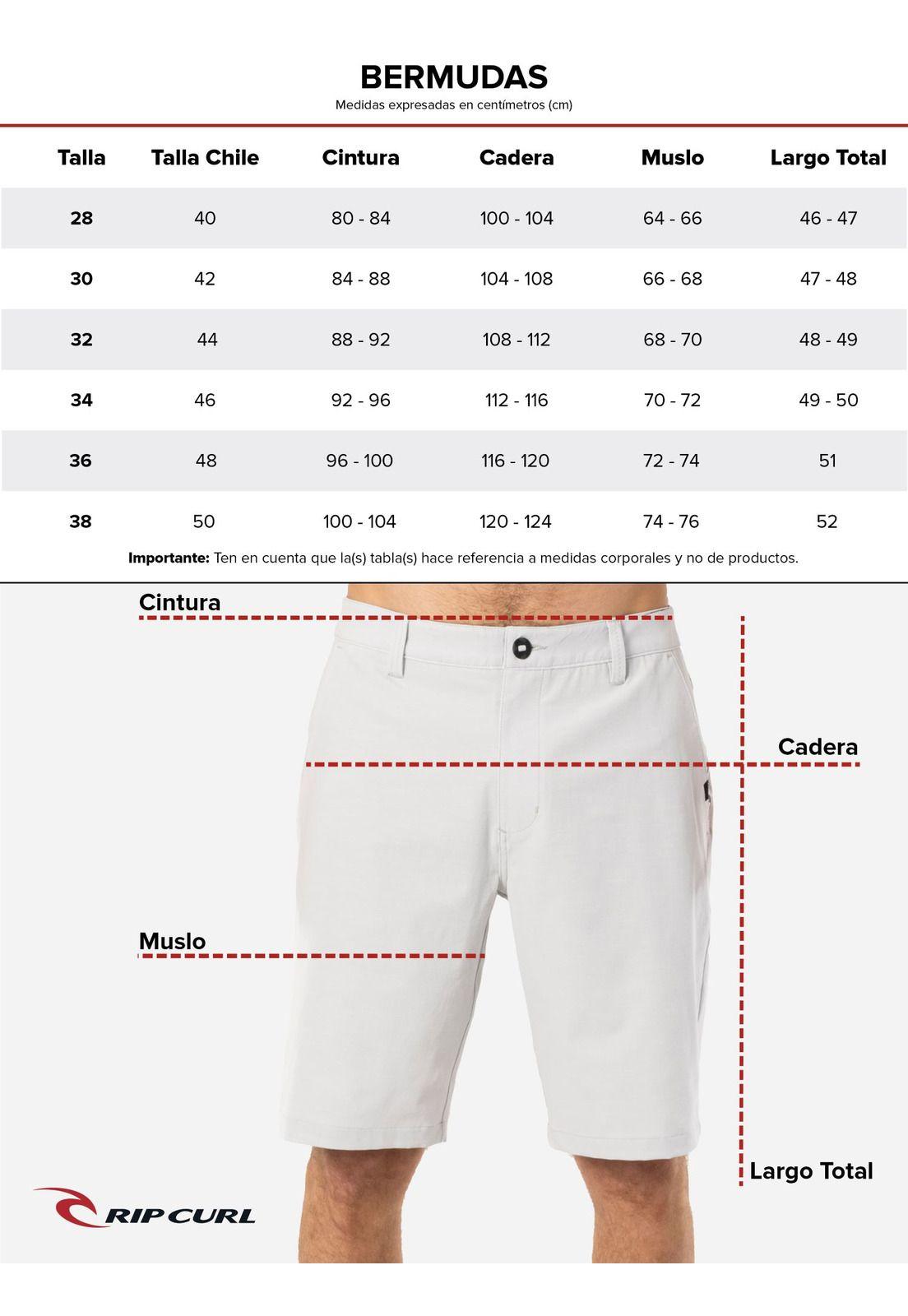 Bermuda Lightline Gris Hombre Rip Curl-4