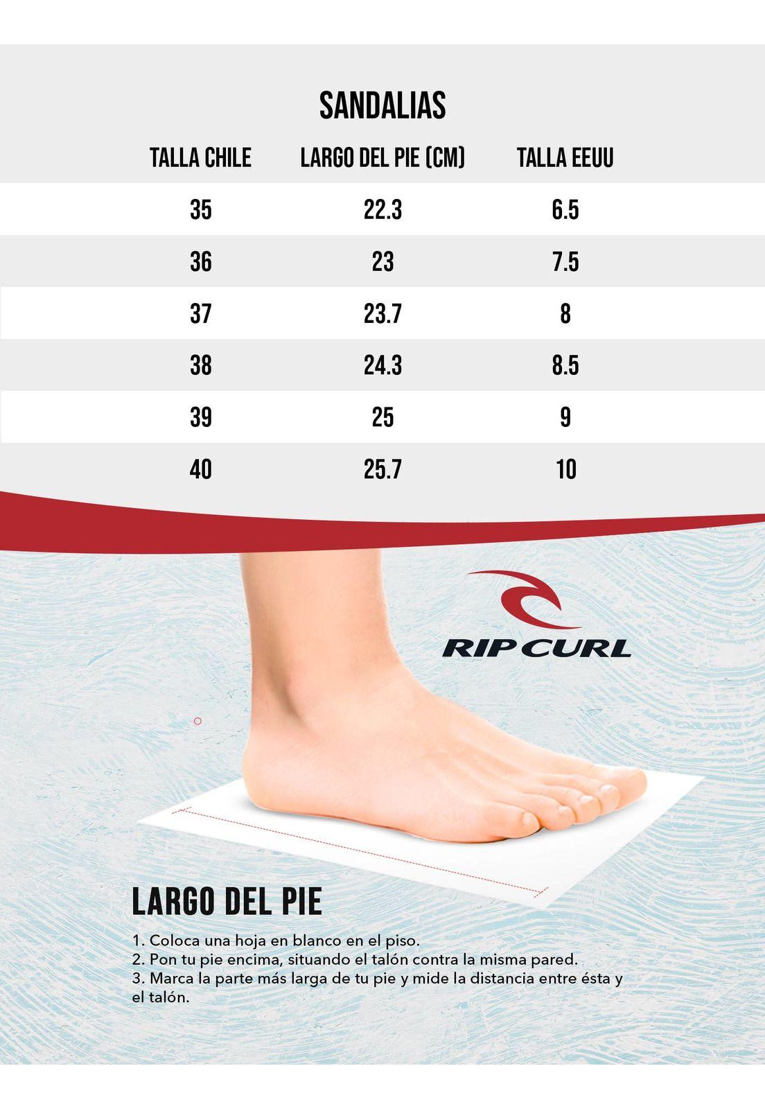 Sandalias Aquafire Beige Mujer Rip Curl-4