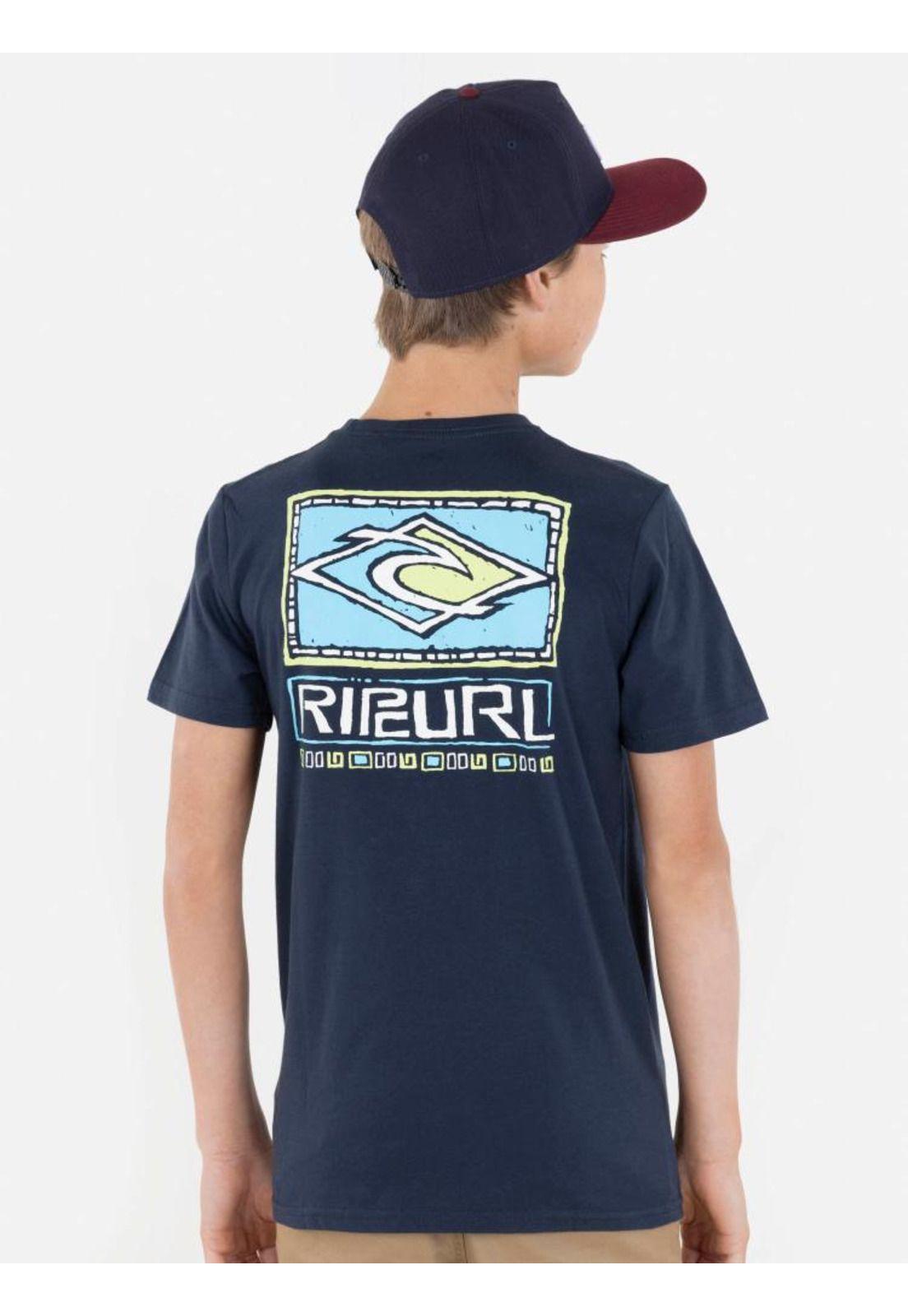 Polera 6P327 Juvenil Azul Rip Curl-1