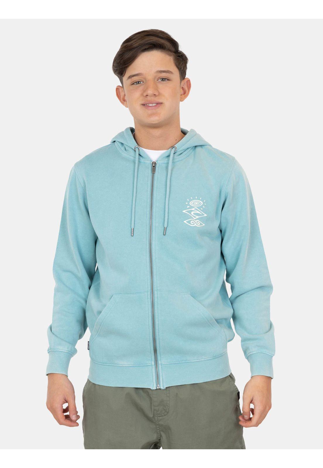 Poleron FZ Deepsea Celeste Infantil Rip Curl-0