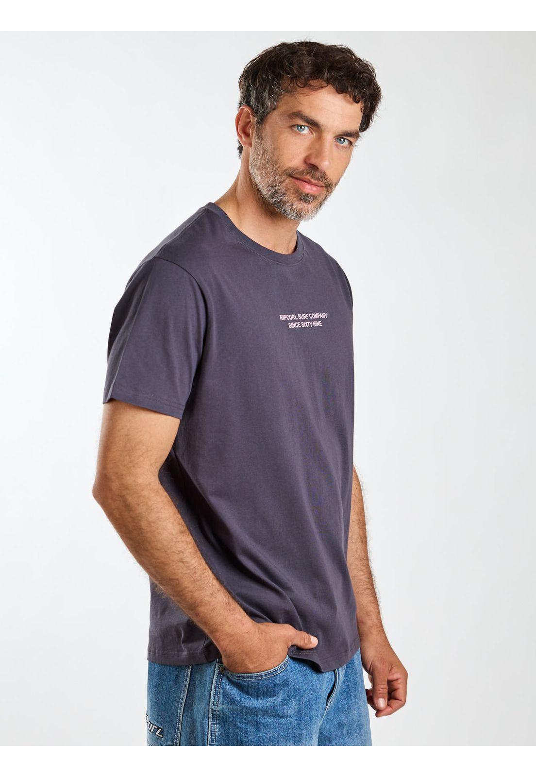 Polera MC Horizon Gris Hombre Rip Curl-2