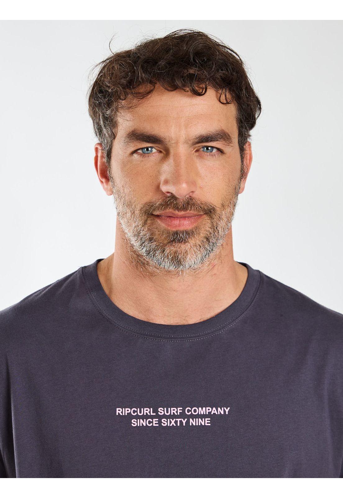 Polera MC Horizon Gris Hombre Rip Curl-4