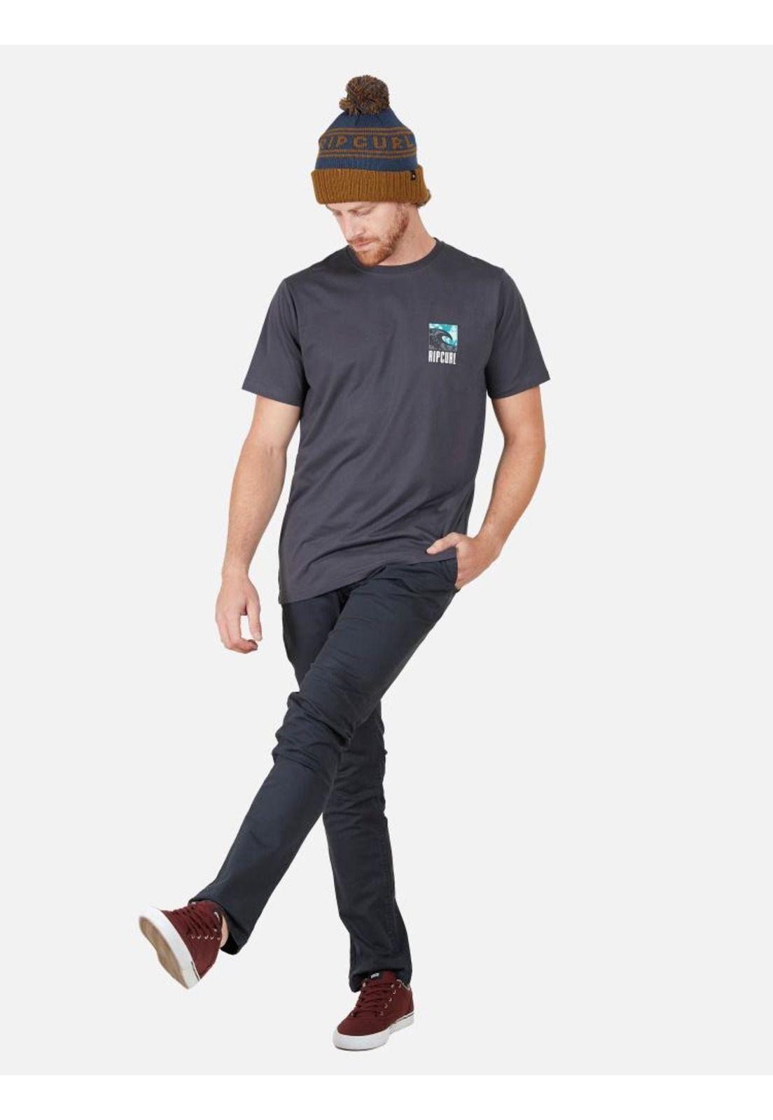 Polera 6P430-MI22 Hombre Gris Rip Curl-3