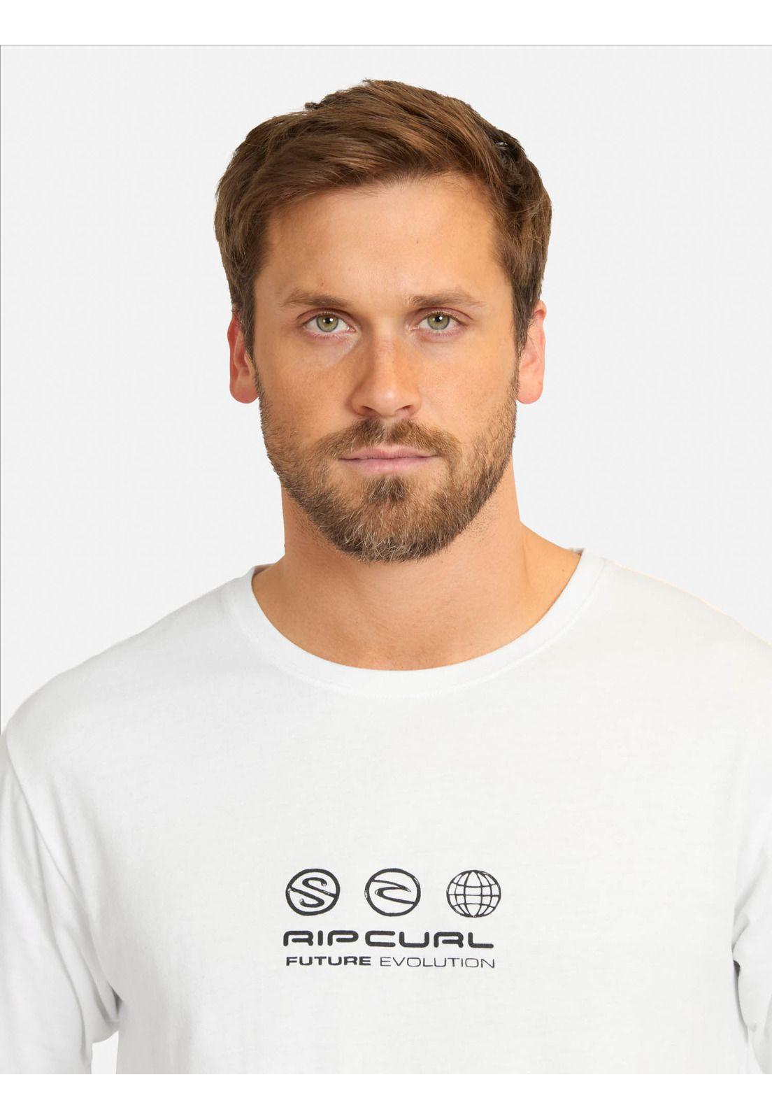Polera ML Tropic Blanco Hombre Rip Curl-2