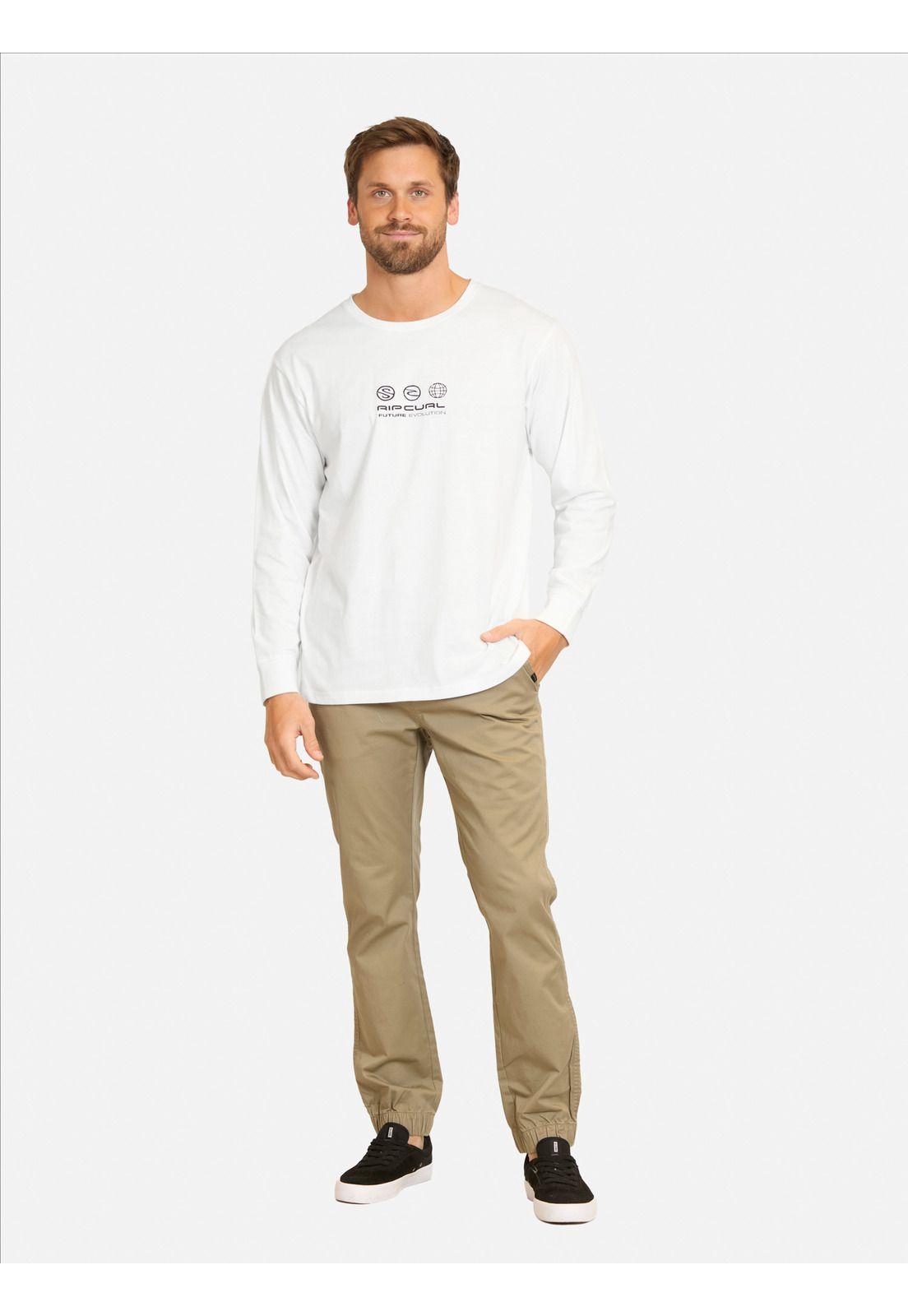 Polera ML Tropic Blanco Hombre Rip Curl-3