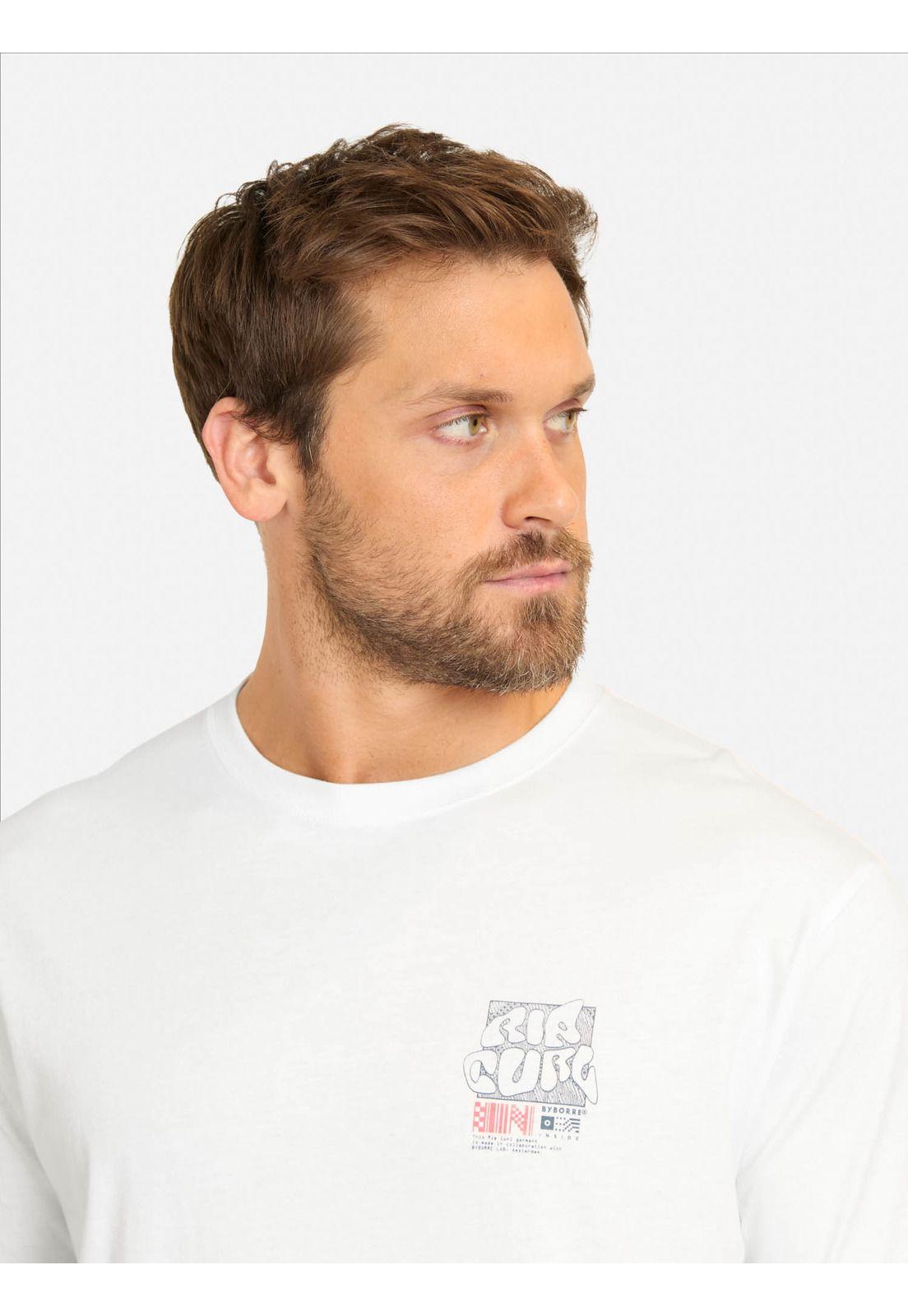 Polera MC By Borre Blanco Hombre Rip Curl-2
