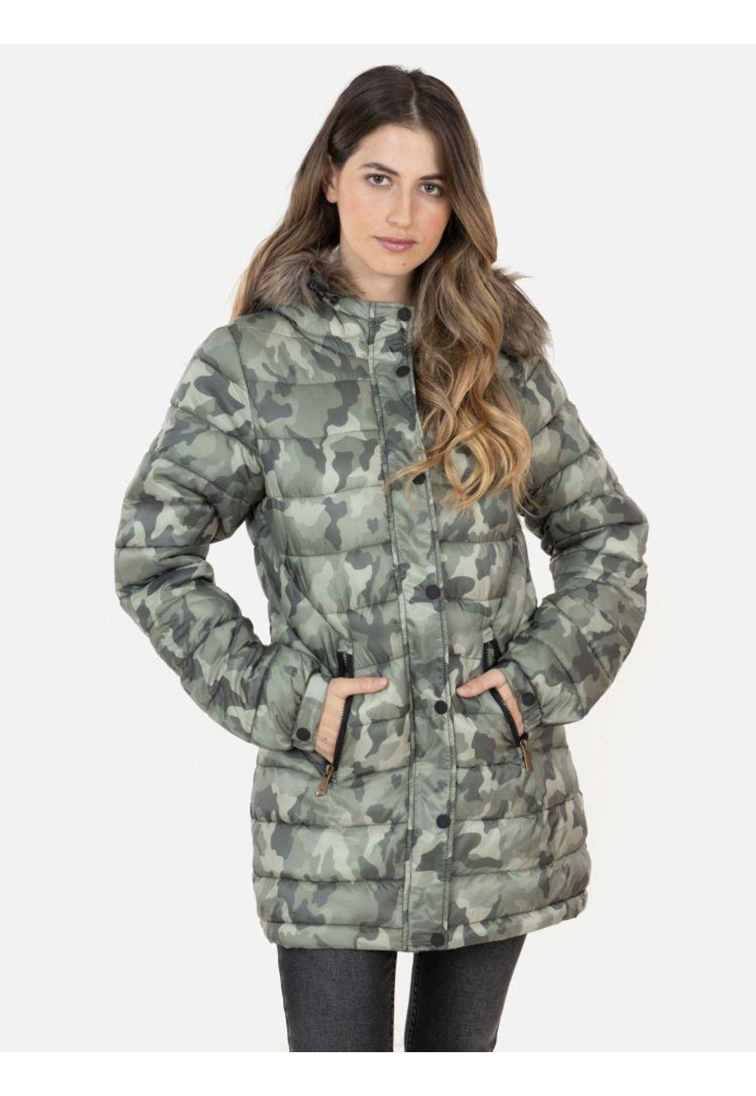 Parka Long Army Eskimo Femenino Multicolor Rip Curl-0