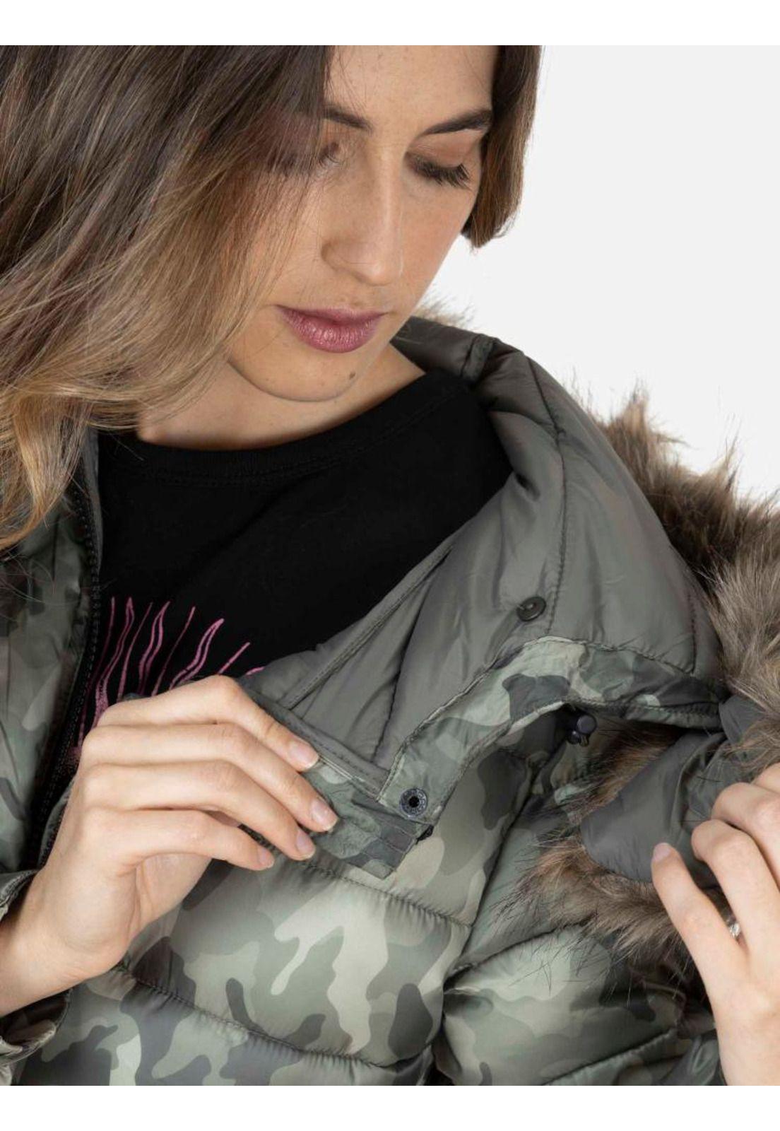 Parka Long Army Eskimo Femenino Multicolor Rip Curl-1