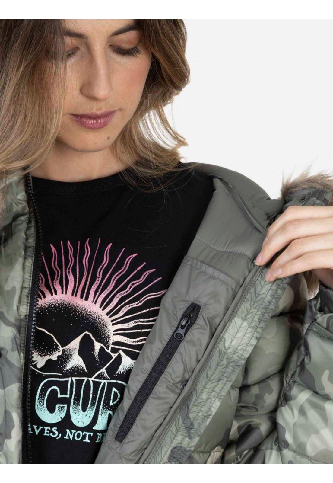 Parka Long Army Eskimo Femenino Multicolor Rip Curl-3