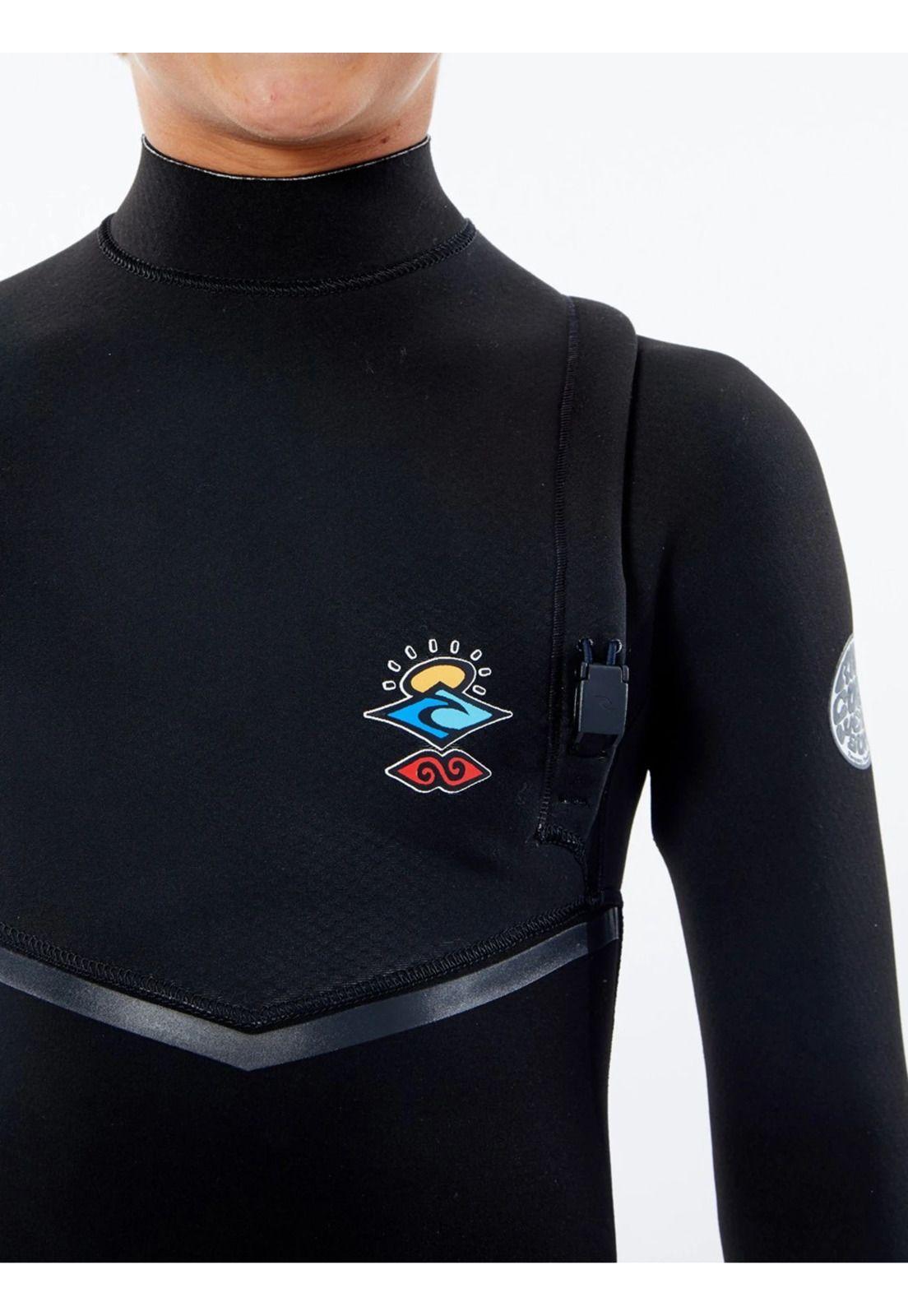 Traje Agua Juvenil FBOMB 4/3GB Z/FREE STM Negro Rip Curl-3