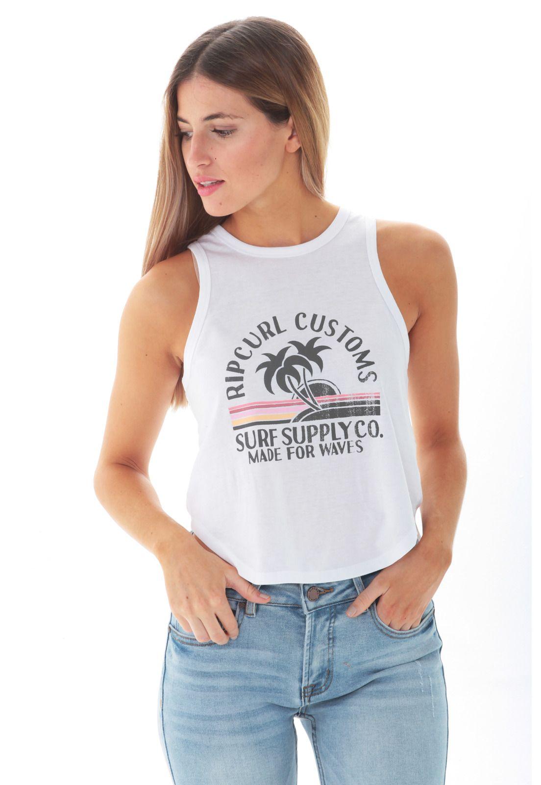 Polera Mujer Blanco 6P185-WV21 Rip Curl-0