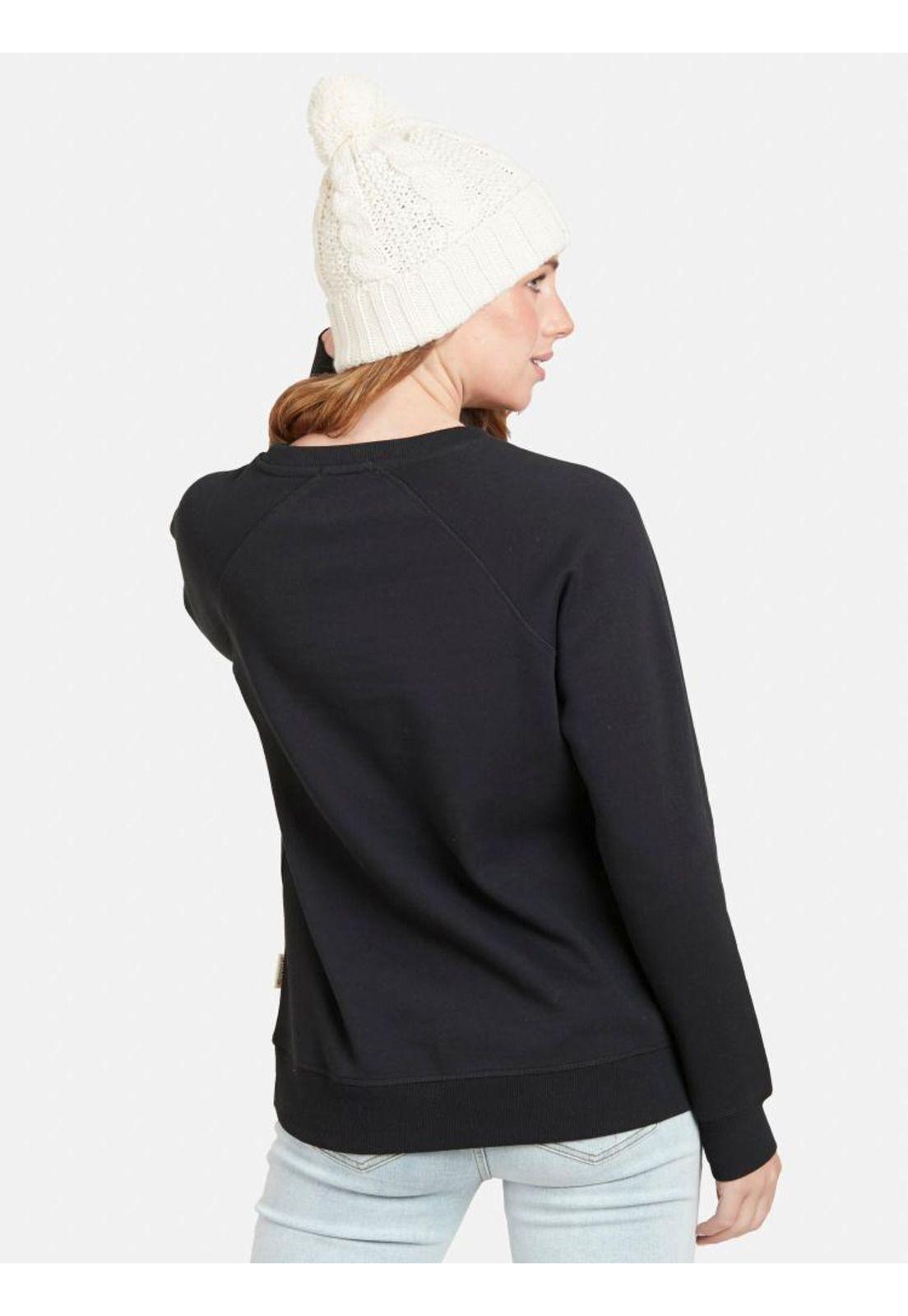 Poleron WHITE EAGLE Mujer Negro Rip Curl-1