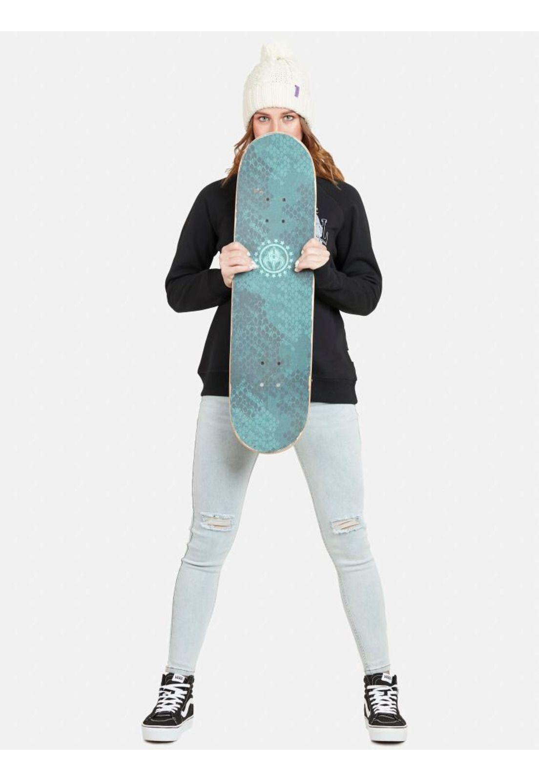 Poleron WHITE EAGLE Mujer Negro Rip Curl-4