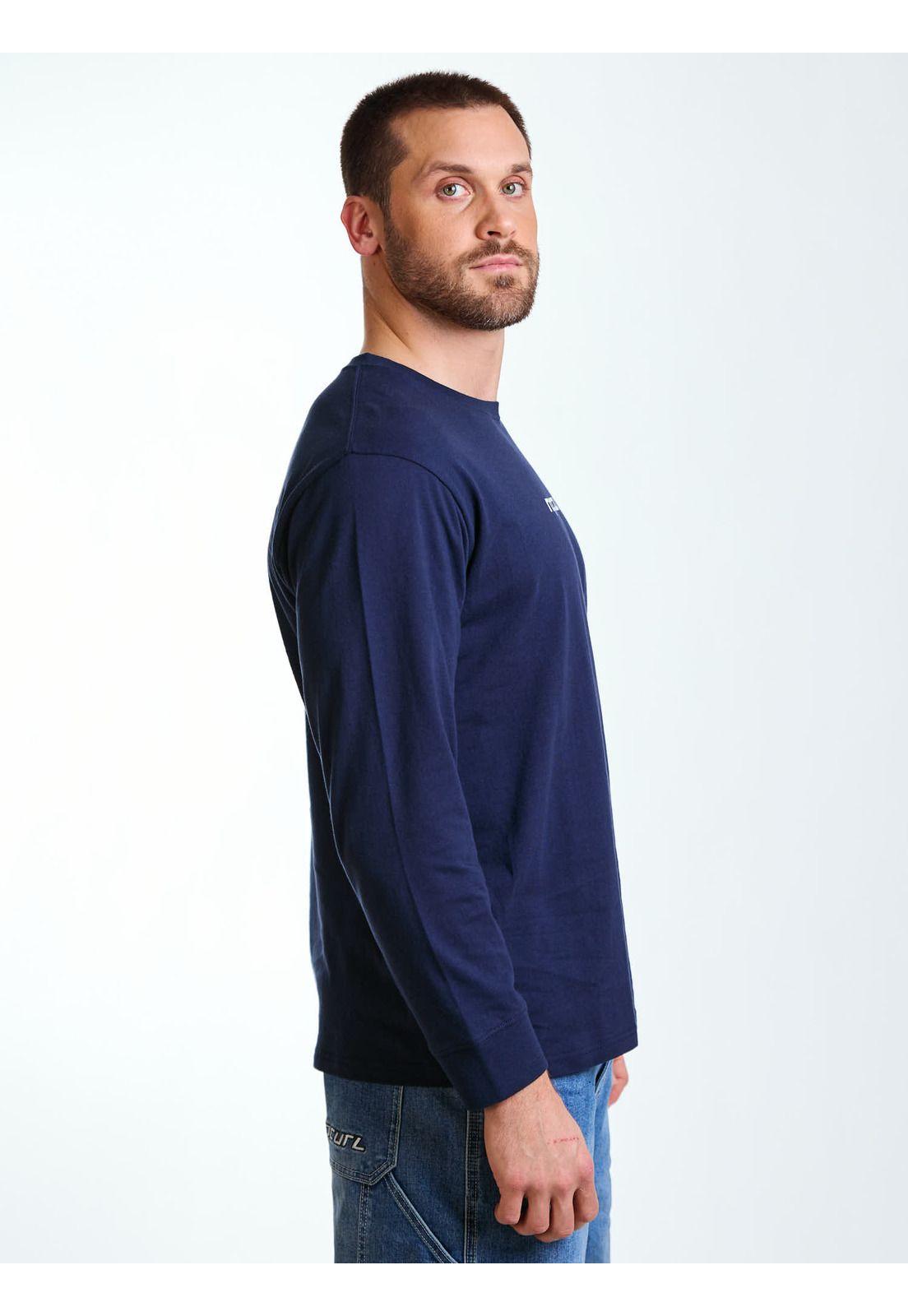 Polera ML Unbound Azul Marino Hombre Rip Curl-3