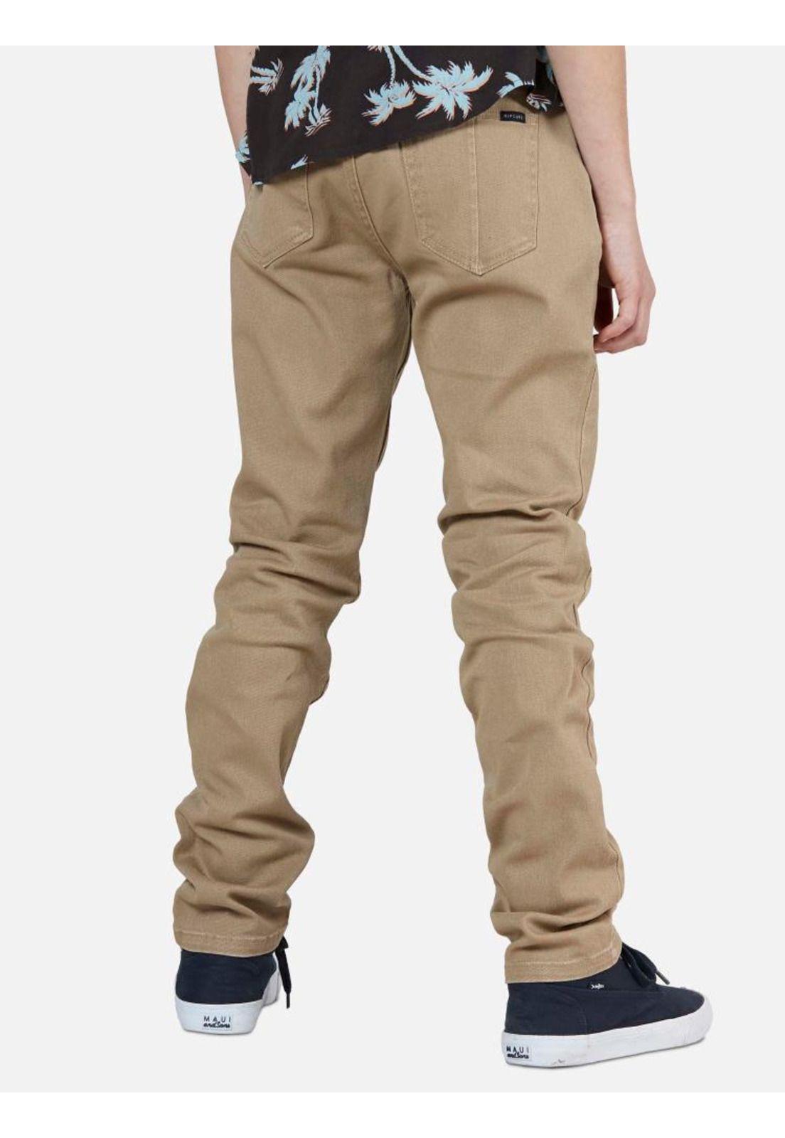 Pantalon Juvenil 6N306-MT21 Khaki Rip Curl-1