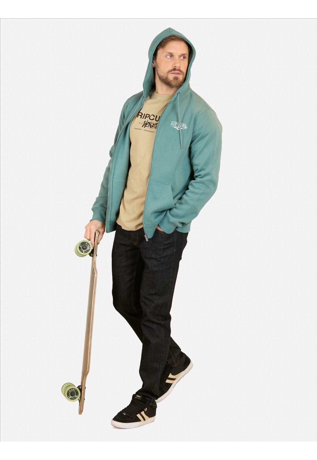 Poleron FZ Maxwave Azul Hombre Rip Curl-3