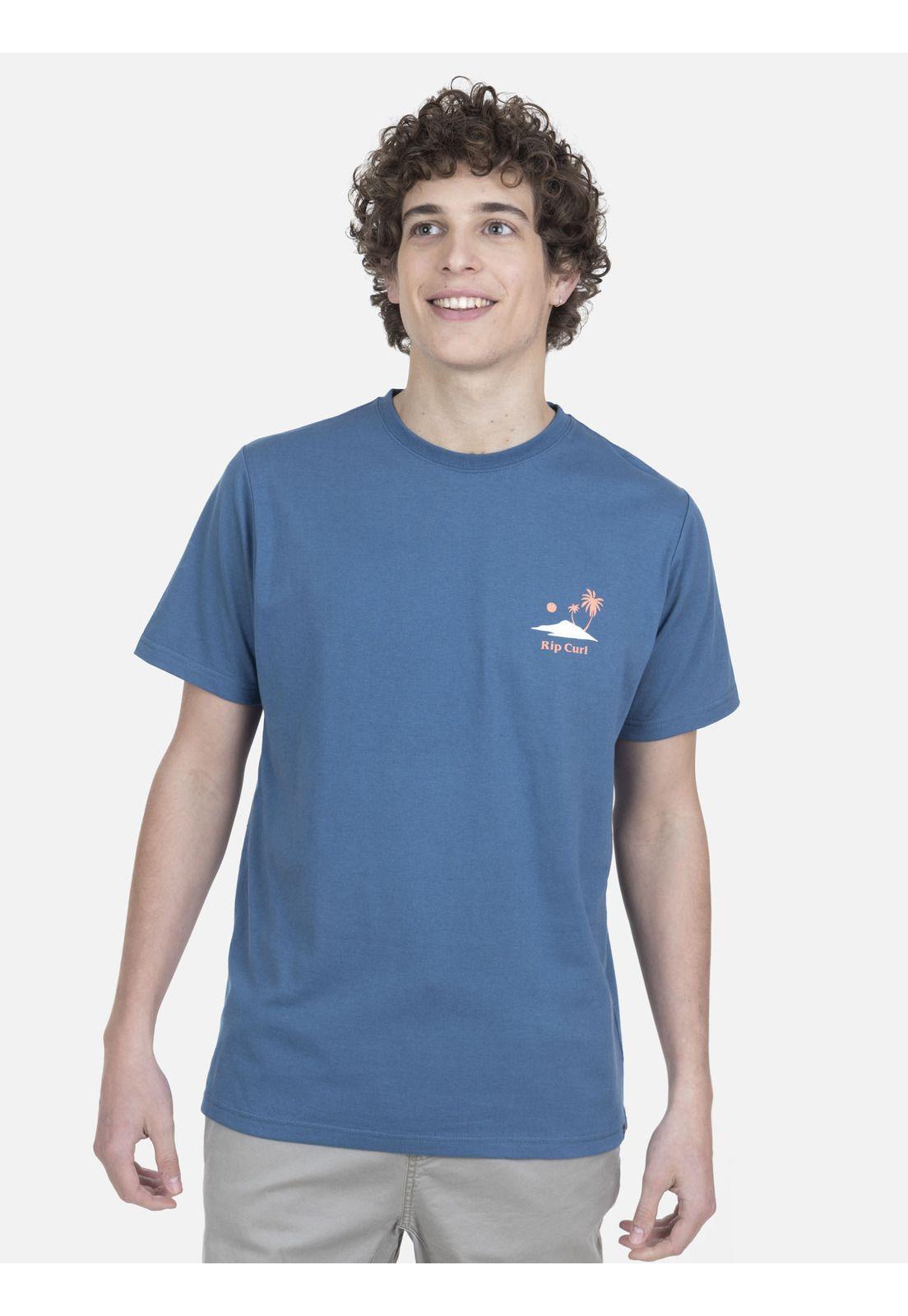 Polera Hombre 6P191-MV22 Azul Rip Curl-0