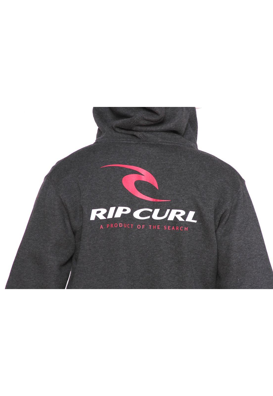 Poleron Hombre Gris Oscuro 6O151-MI19 Rip Curl-4