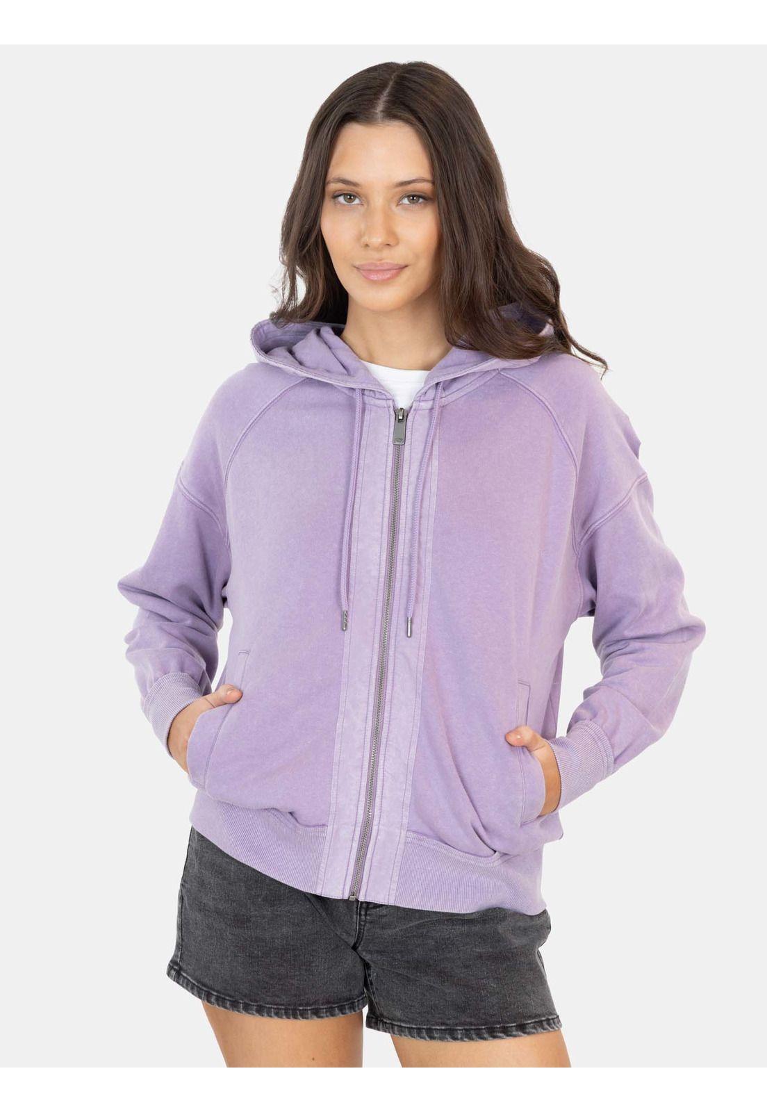Poleron FZ Skypath Morado Mujer Rip Curl-0