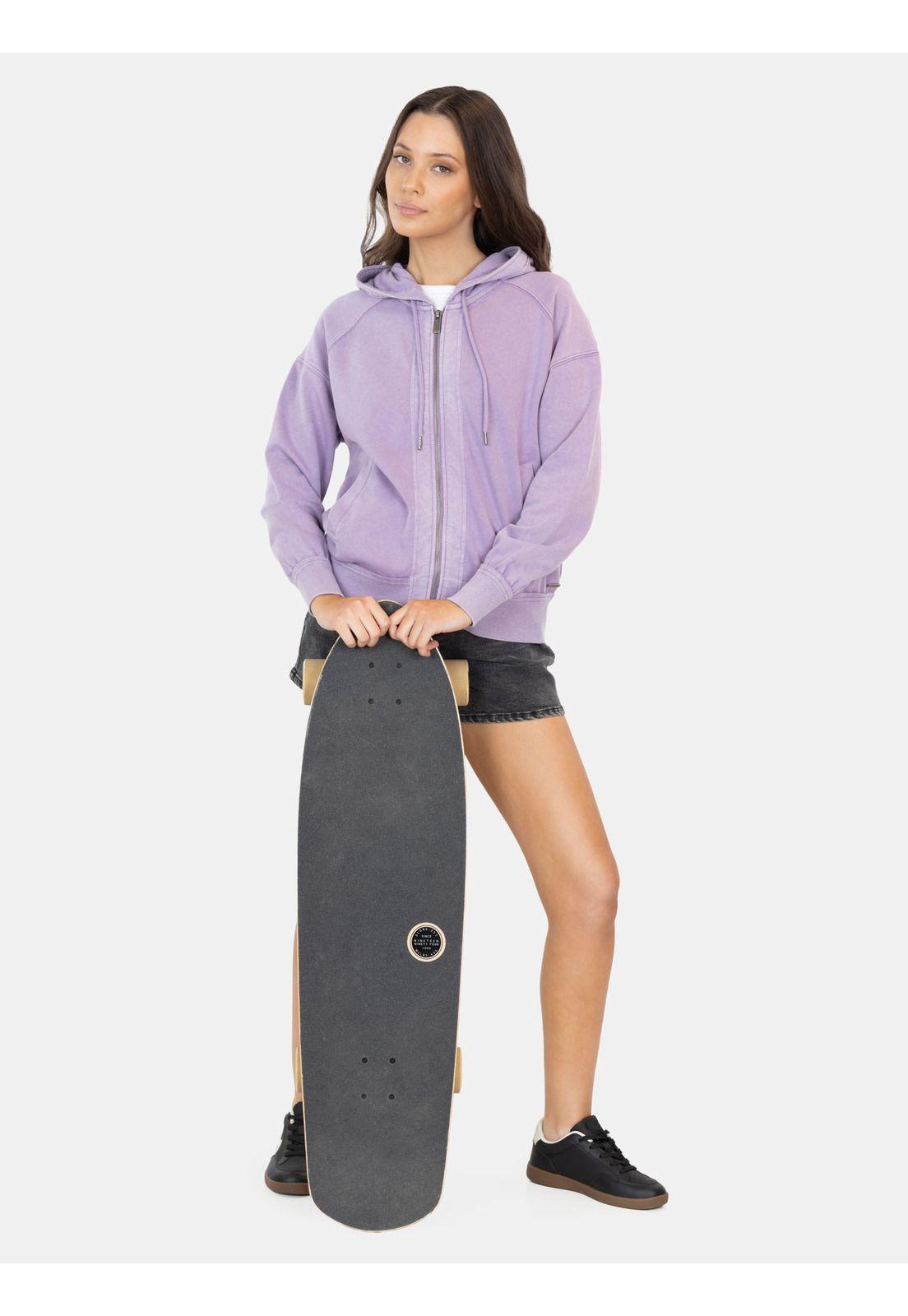 Poleron FZ Skypath Morado Mujer Rip Curl-3