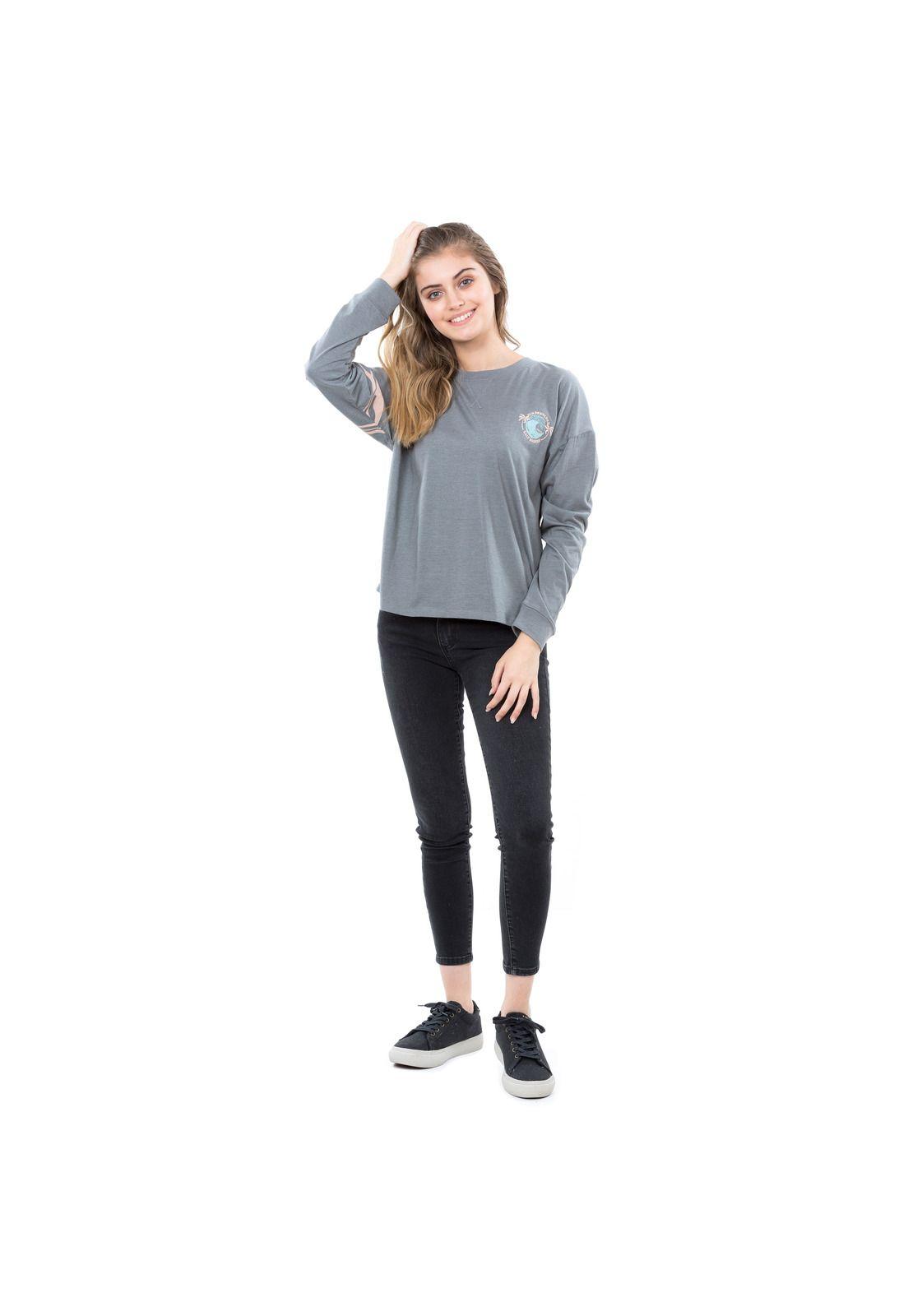 Polera Mujer Gris 6P273-WI20 Rip Curl-3