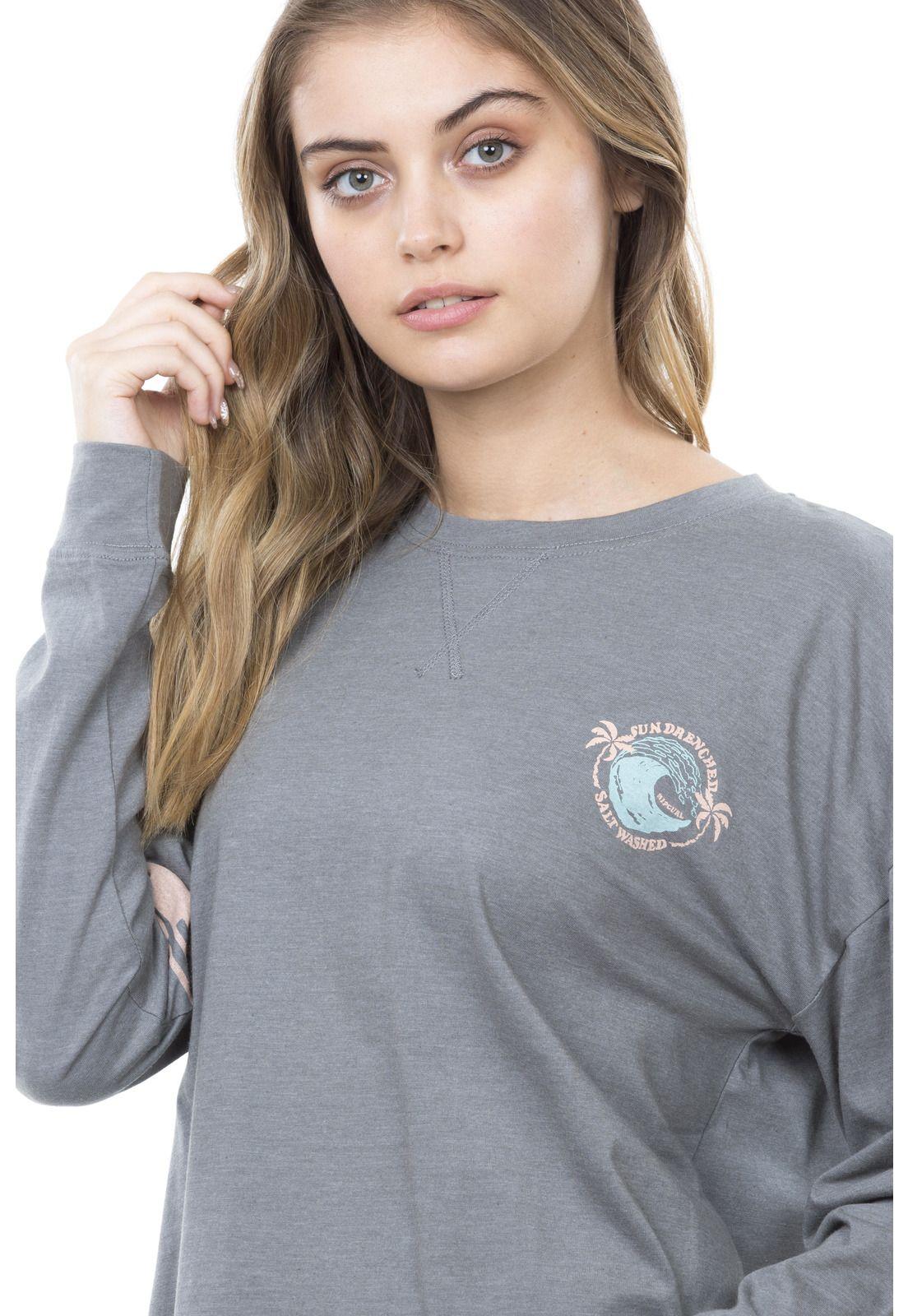 Polera Mujer Gris 6P273-WI20 Rip Curl-4