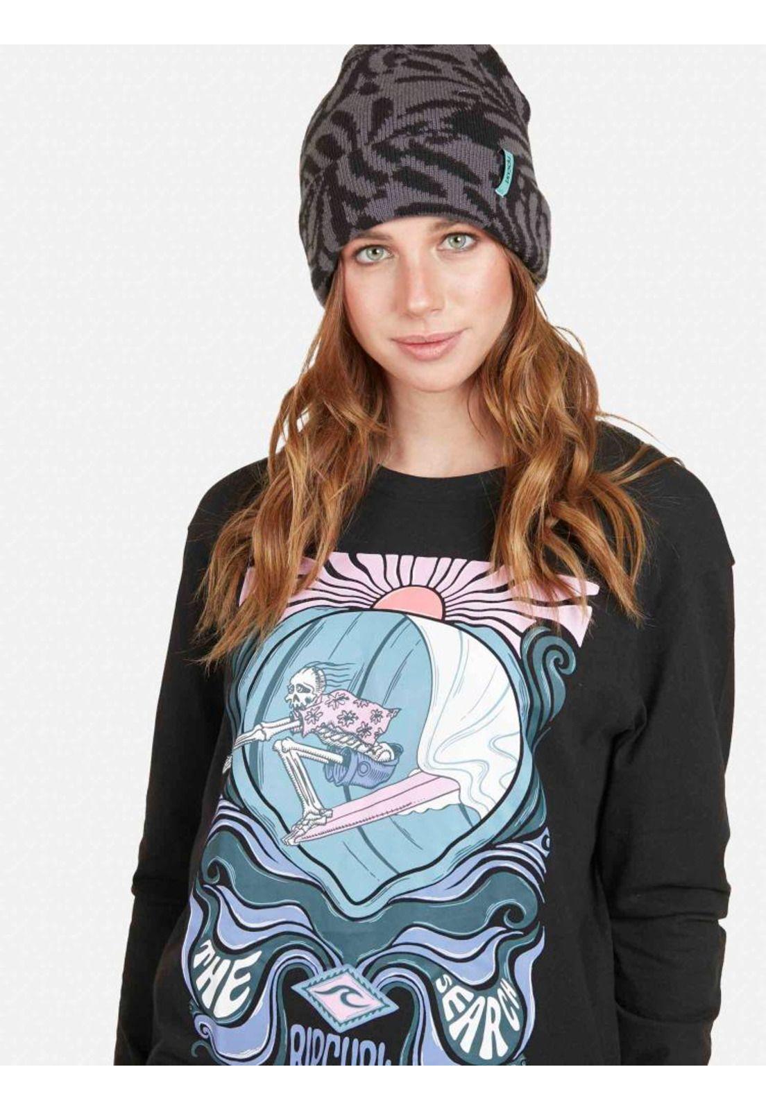 Polera RIP SKELETON Mujer Negro Rip Curl-4