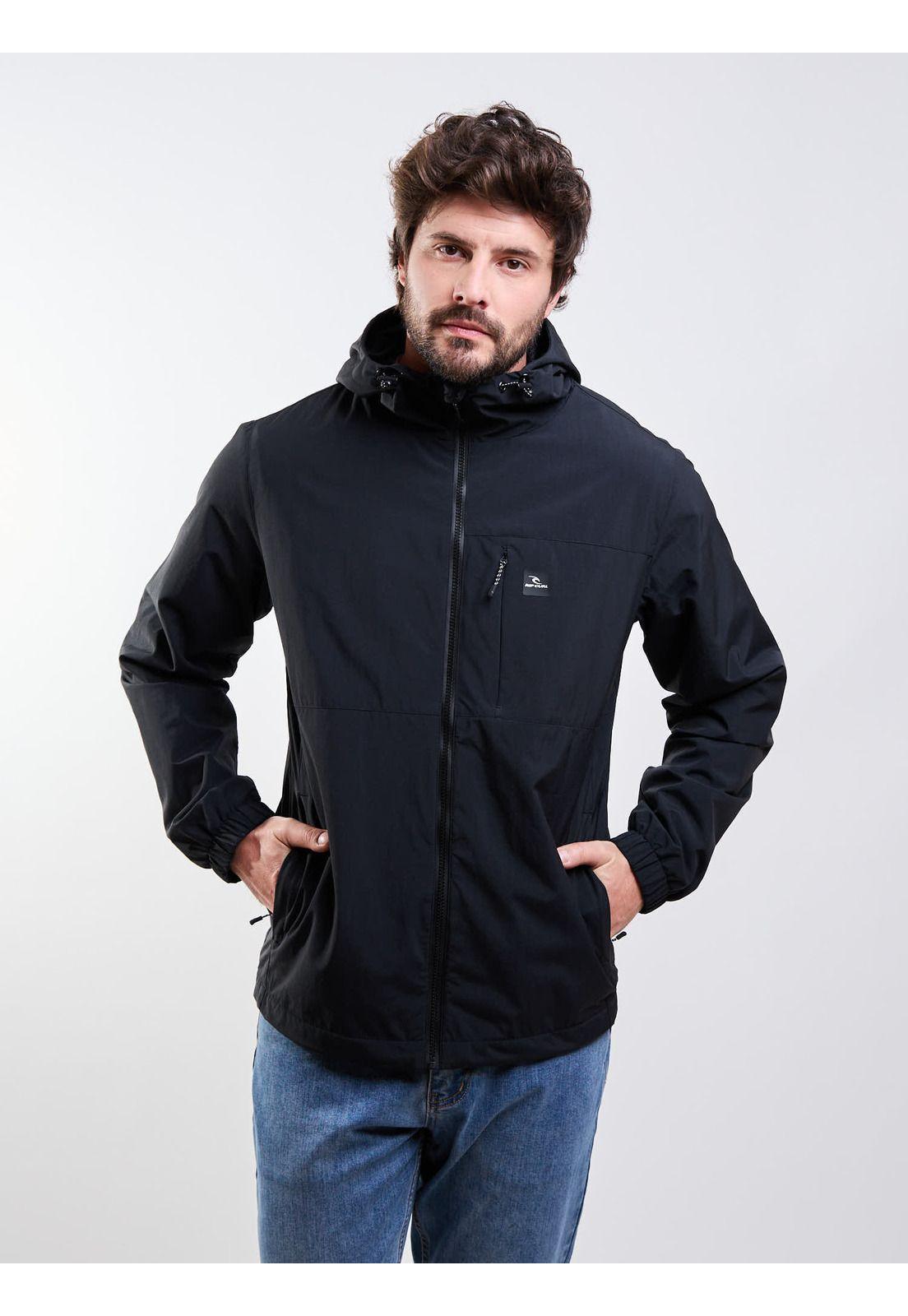 Cortaviento Tide Negro Hombre Rip Curl-0
