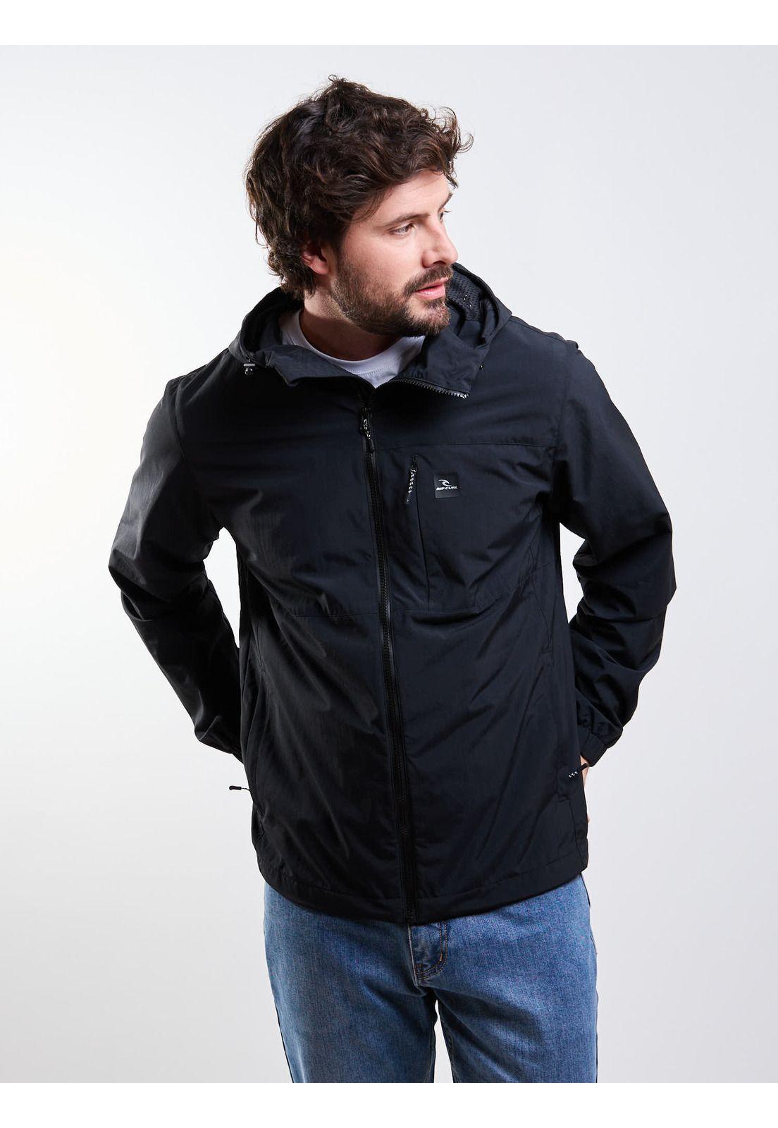 Cortaviento Tide Negro Hombre Rip Curl-7