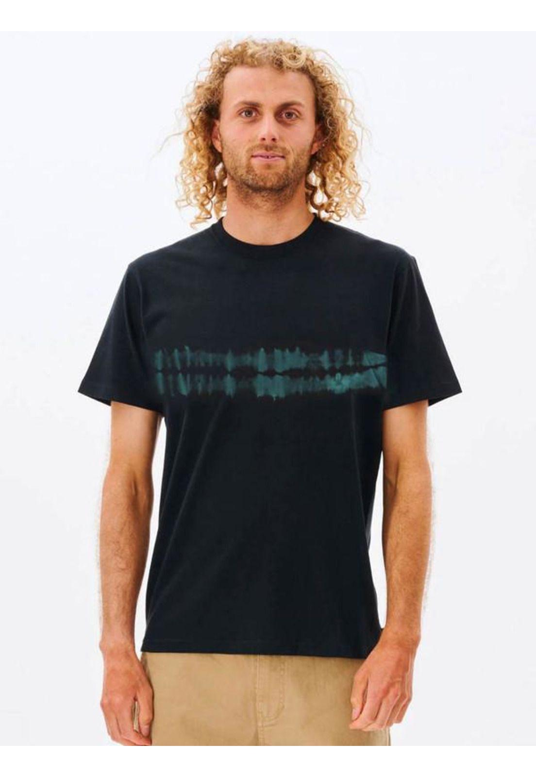 Polera Medina Tie Negro Hombre Ripcurl-0