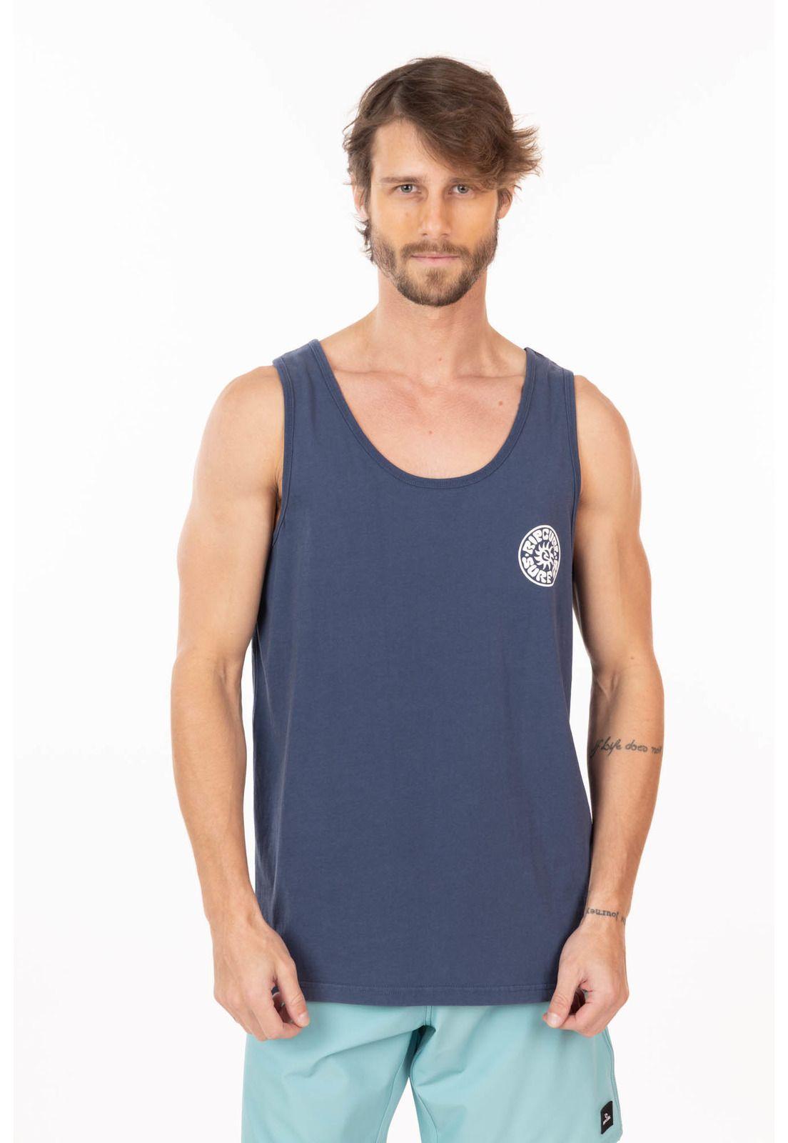 Polera SM Seaway Azul Hombre Rip Curl-0