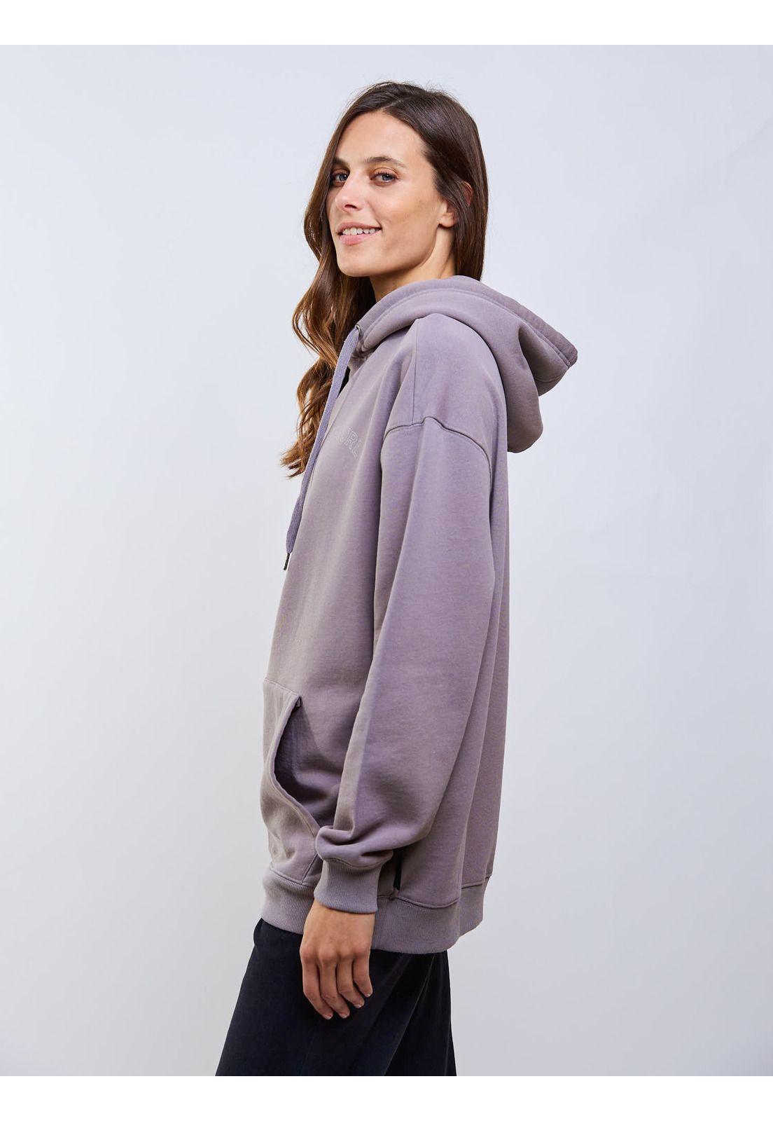 Poleron Canguro Solar Beige Mujer Rip Curl-2