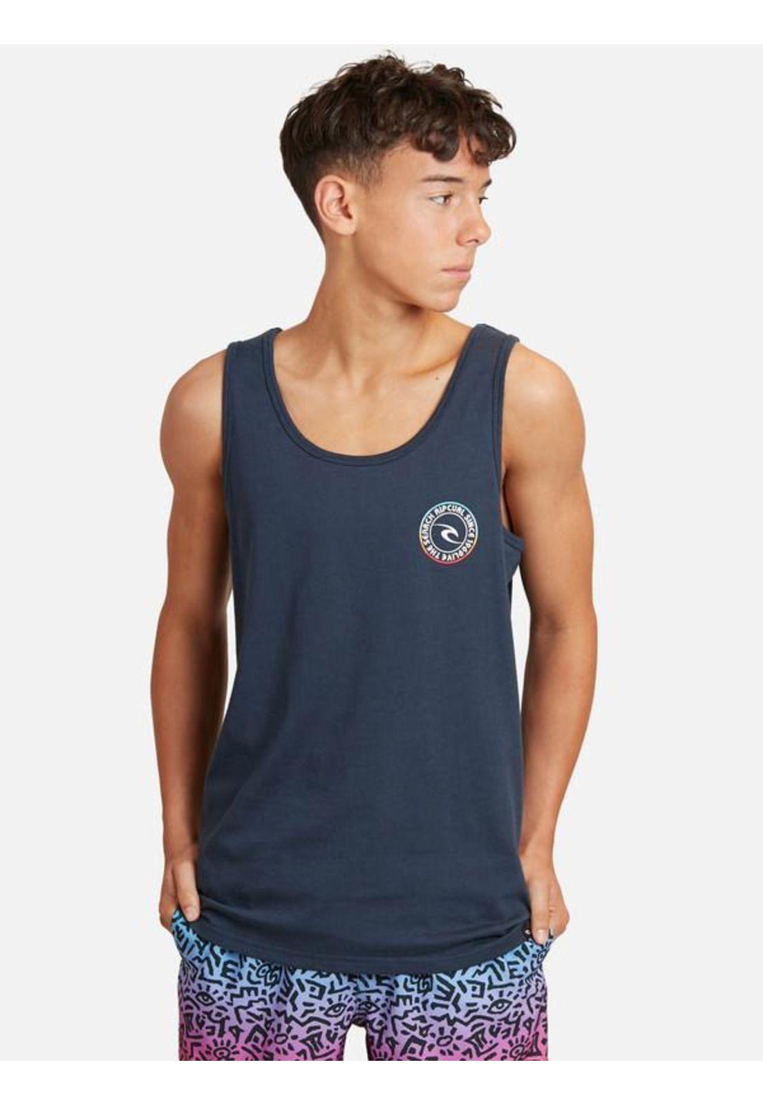 Polera S/M Marino Juvenil Hombre Ripcurl-0