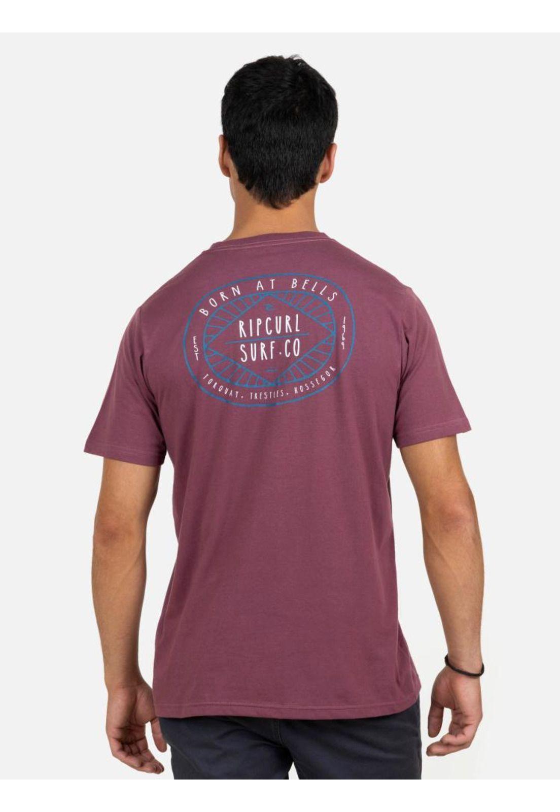 Polera Hombre 6P179-MV22 Burdeo Rip Curl-1