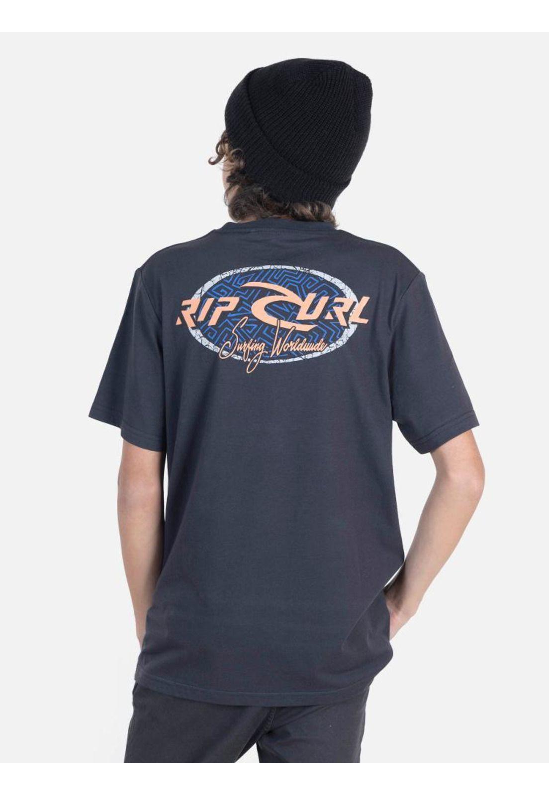 Polera Juvenil 6P441-MI22 Gris Oscuro Rip Curl-1