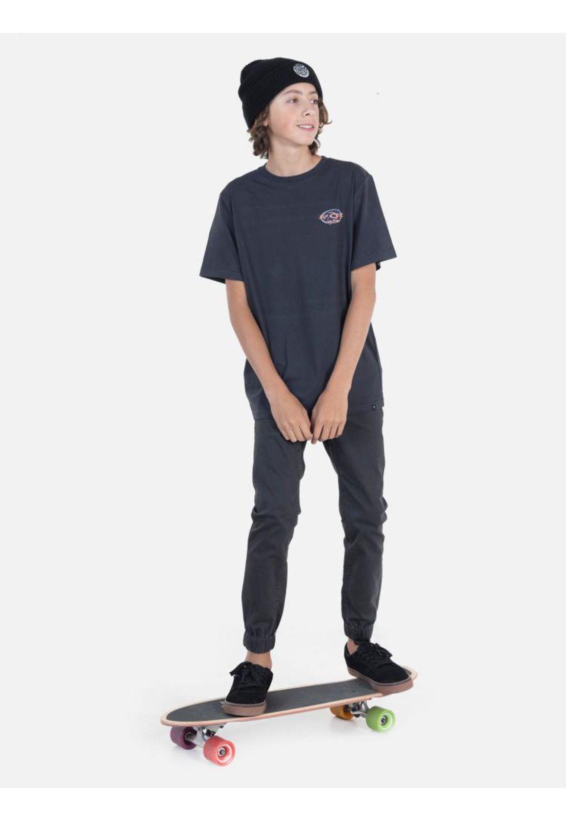 Polera Juvenil 6P441-MI22 Gris Oscuro Rip Curl-3