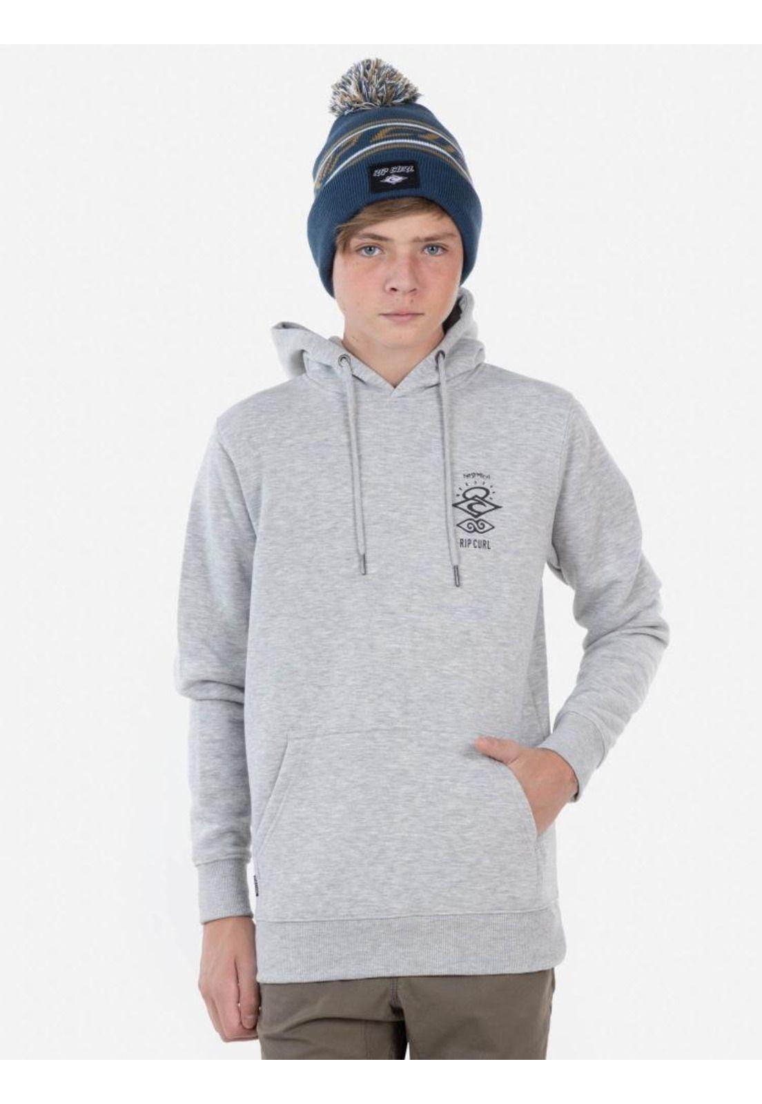 Poleron THE SEARCH RIP CURL Juvenil Gris Mezcla Rip Curl-0