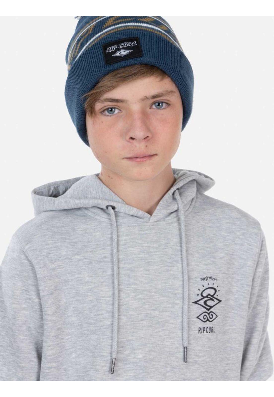 Poleron THE SEARCH RIP CURL Juvenil Gris Mezcla Rip Curl-3