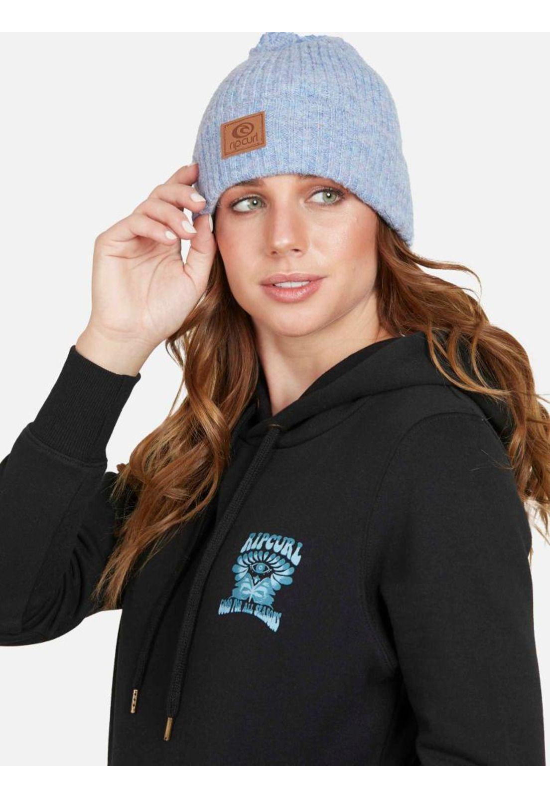 Poleron BLUE EYE Mujer Negro Rip Curl-3