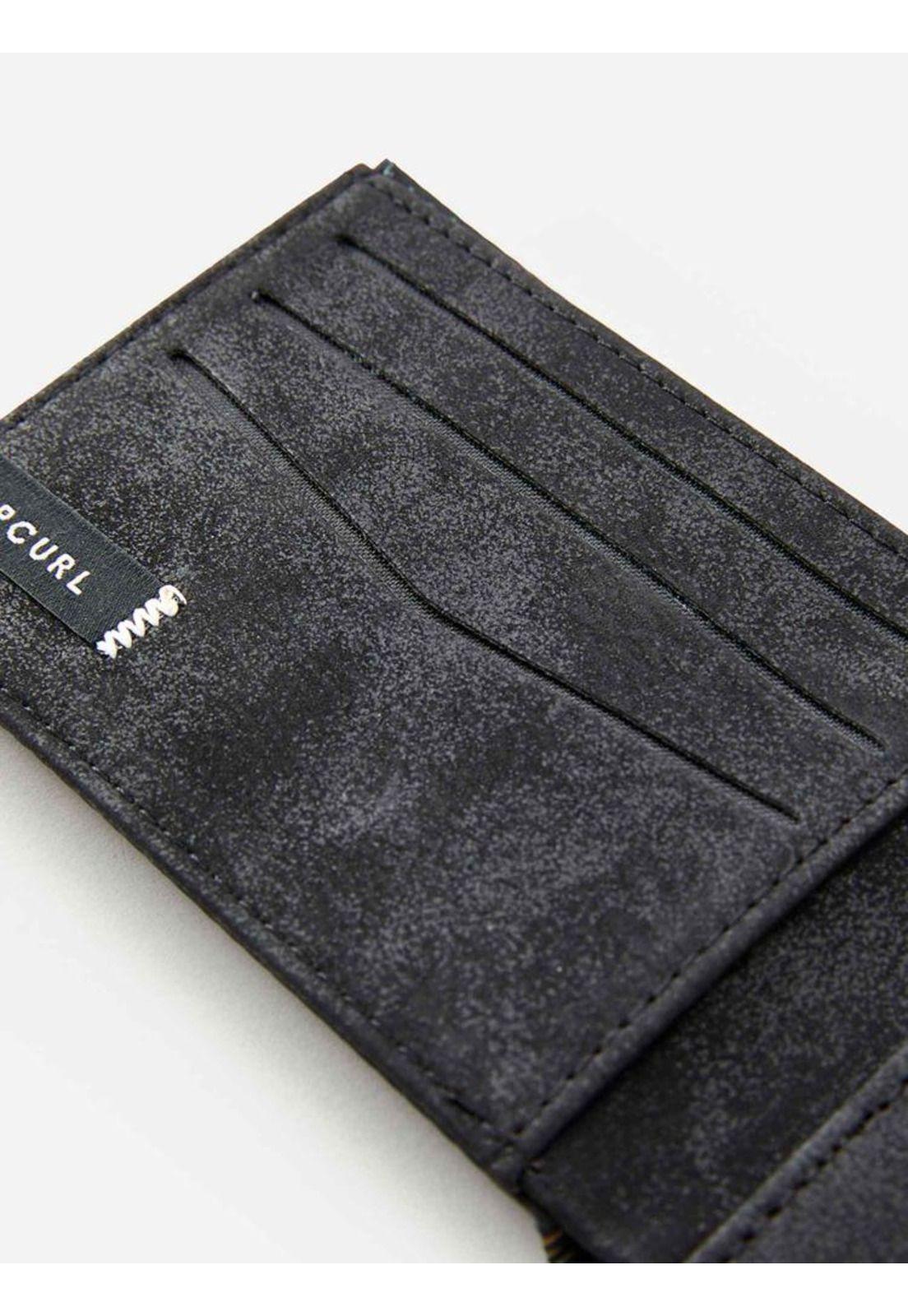 Billetera COMBO PU SLIM Hombre Negro Rip Curl-3